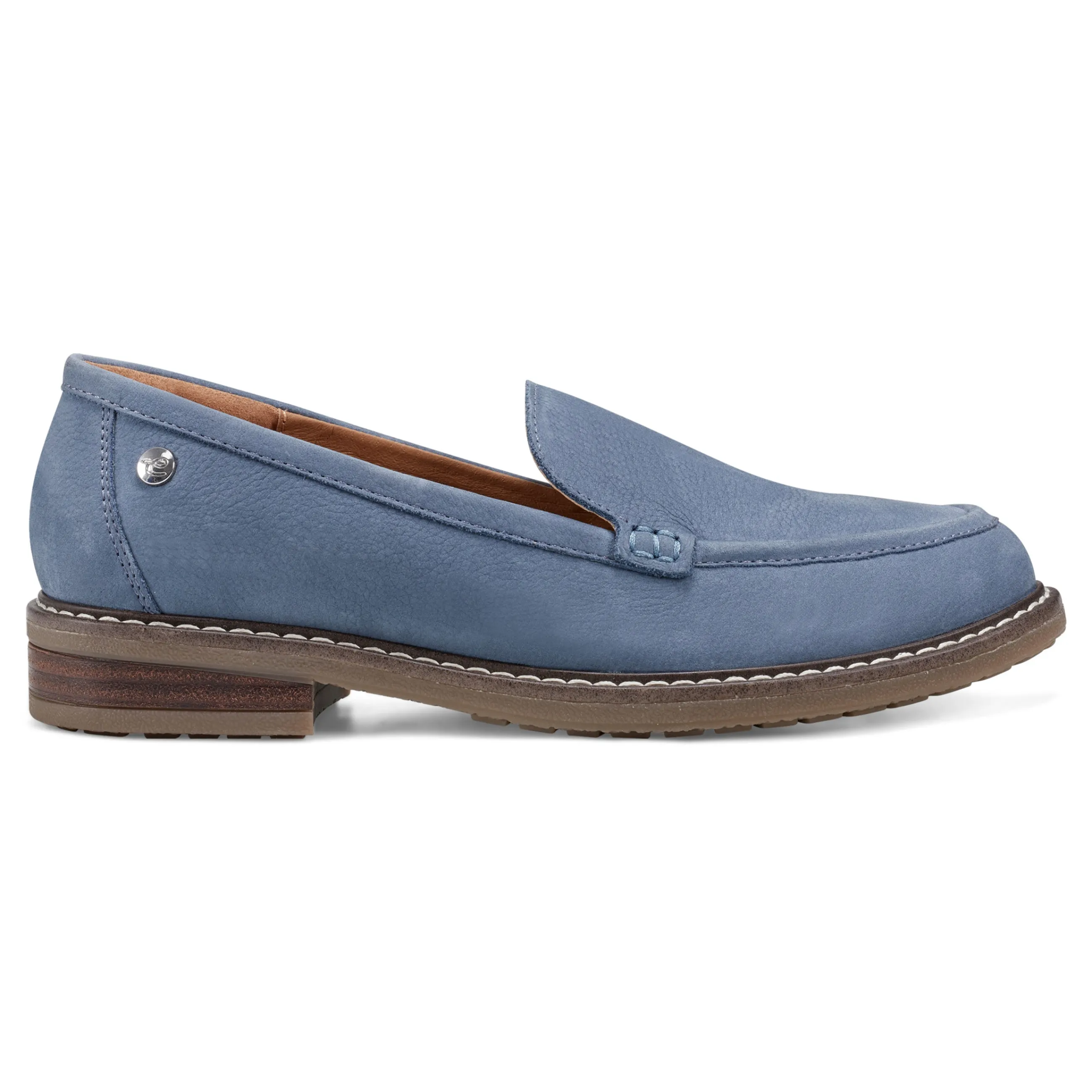 Outlet Easy Spirit Jaylin Casual Loafers MediumBlueLeather