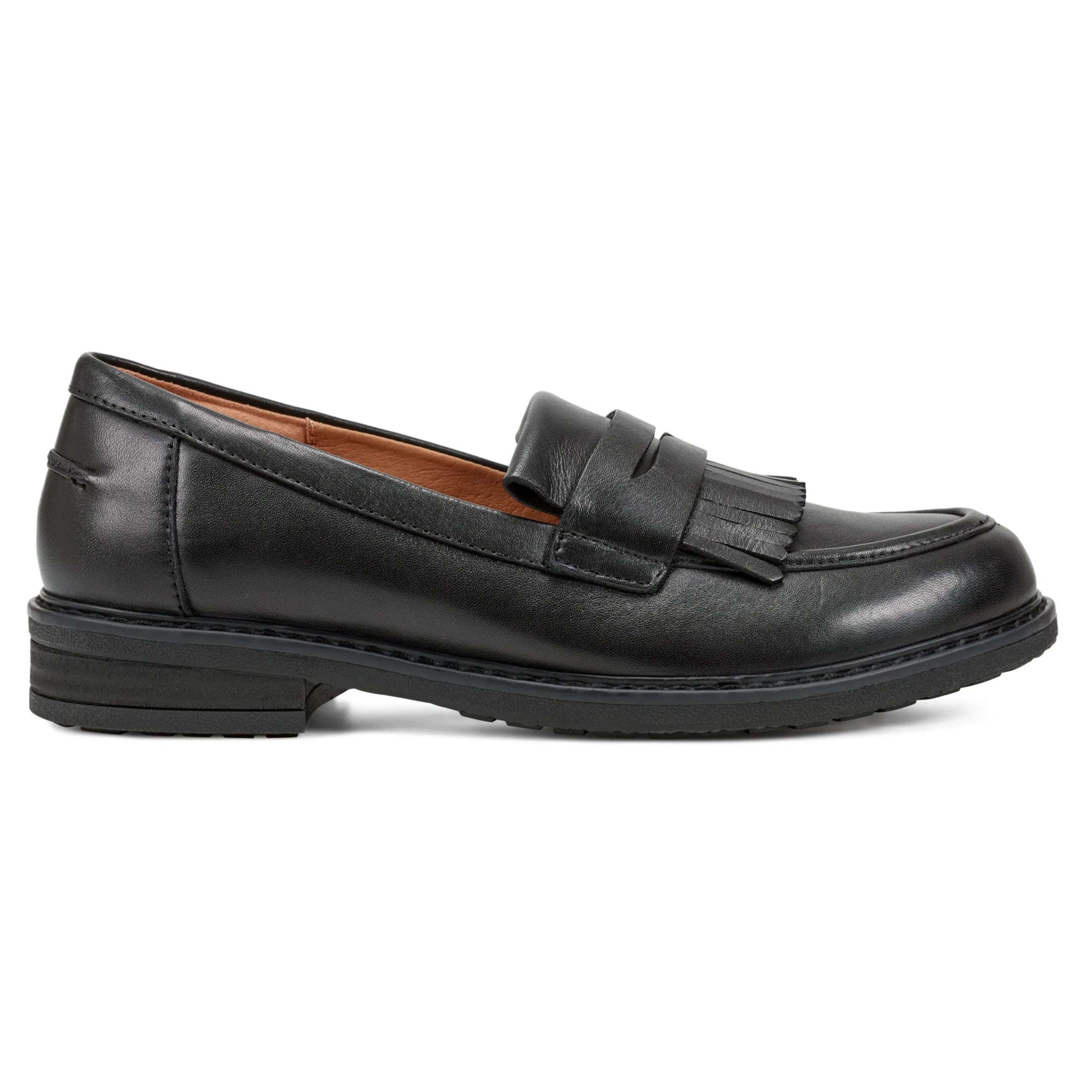 Sale Easy Spirit Jett Penny Loafers BlackLeather