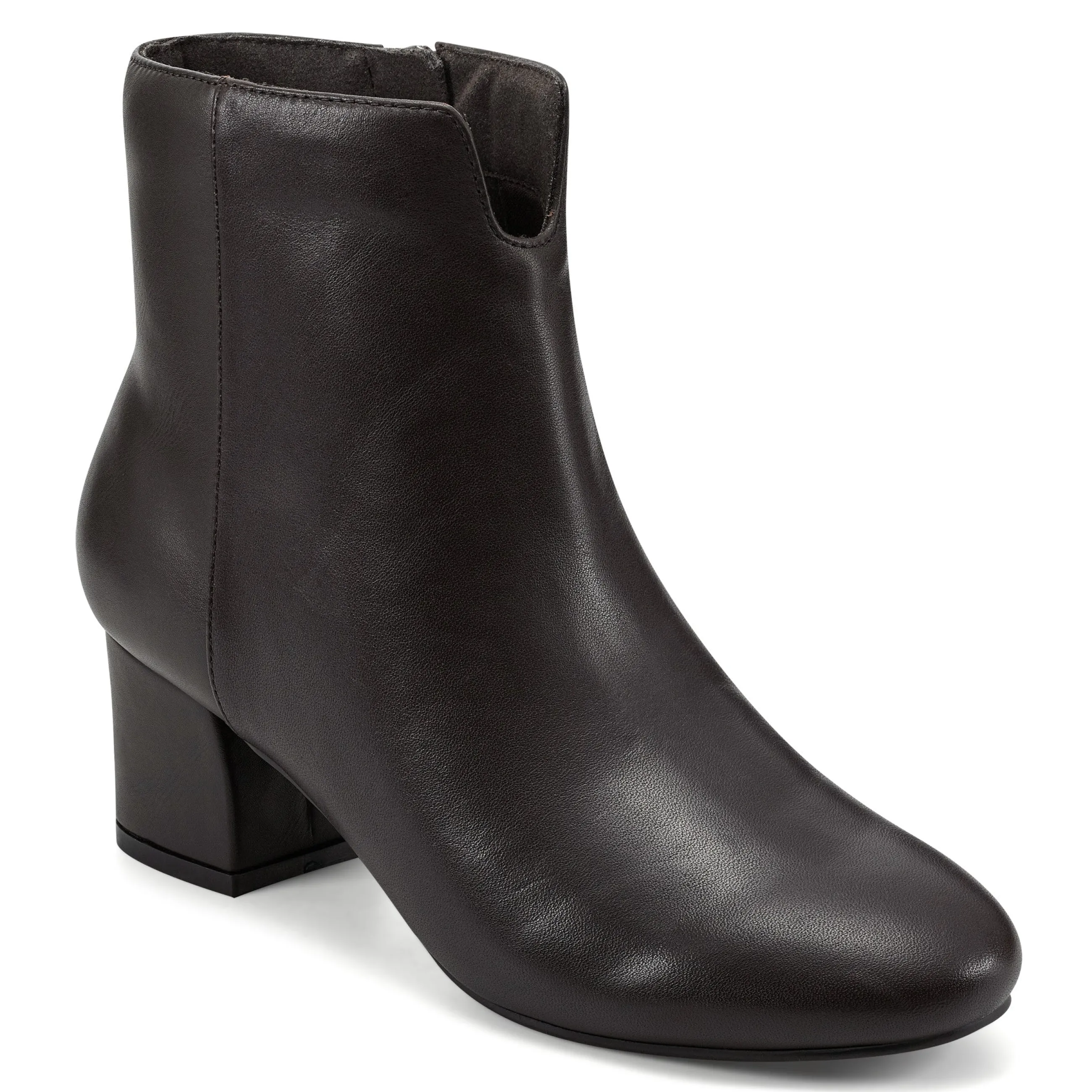 Clearance Easy Spirit Karen Booties BrownLeather