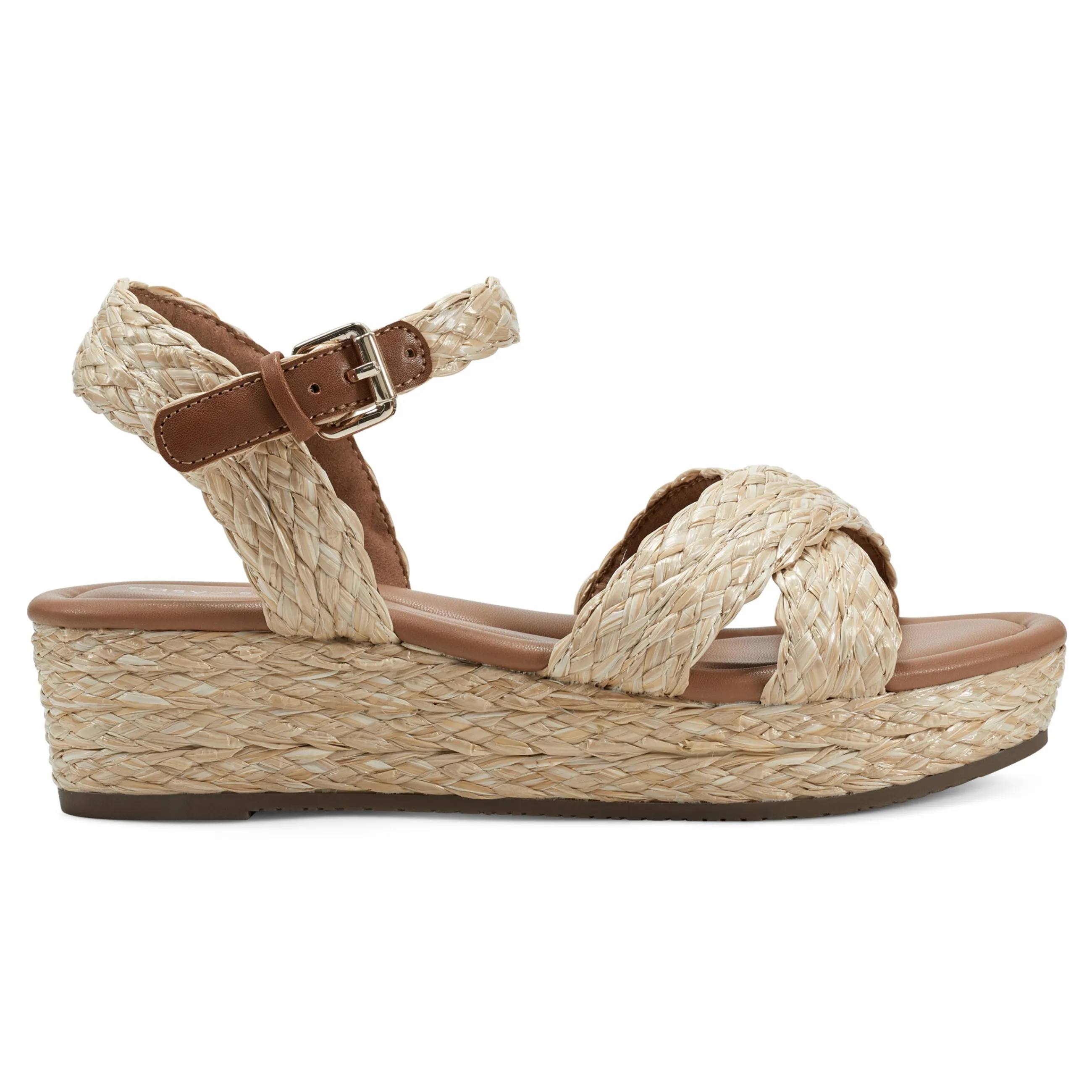 Cheap Easy Spirit Karissa Espadrille Sandals NaturalRaffia