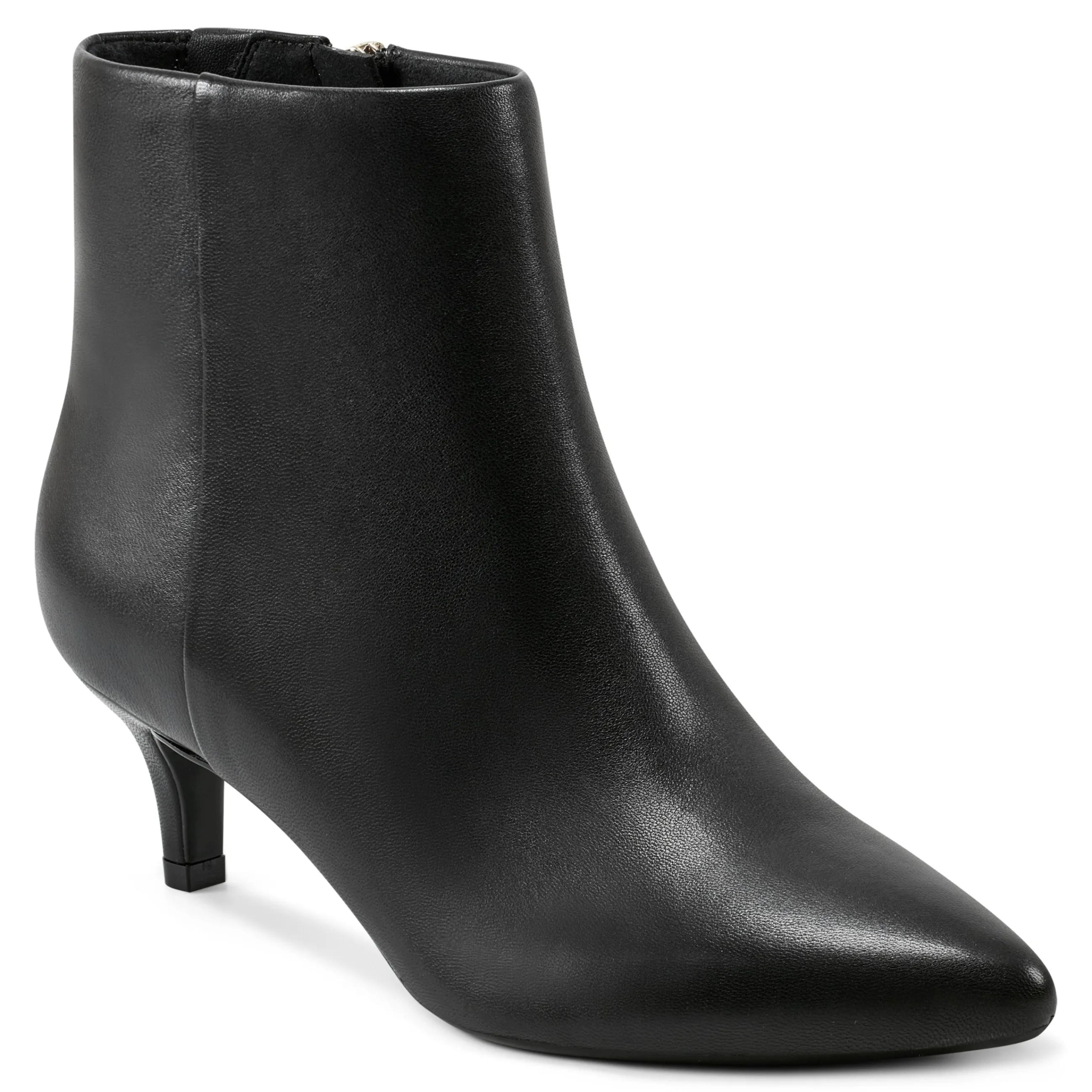 Outlet Easy Spirit Laina Dress Booties BlackLeather