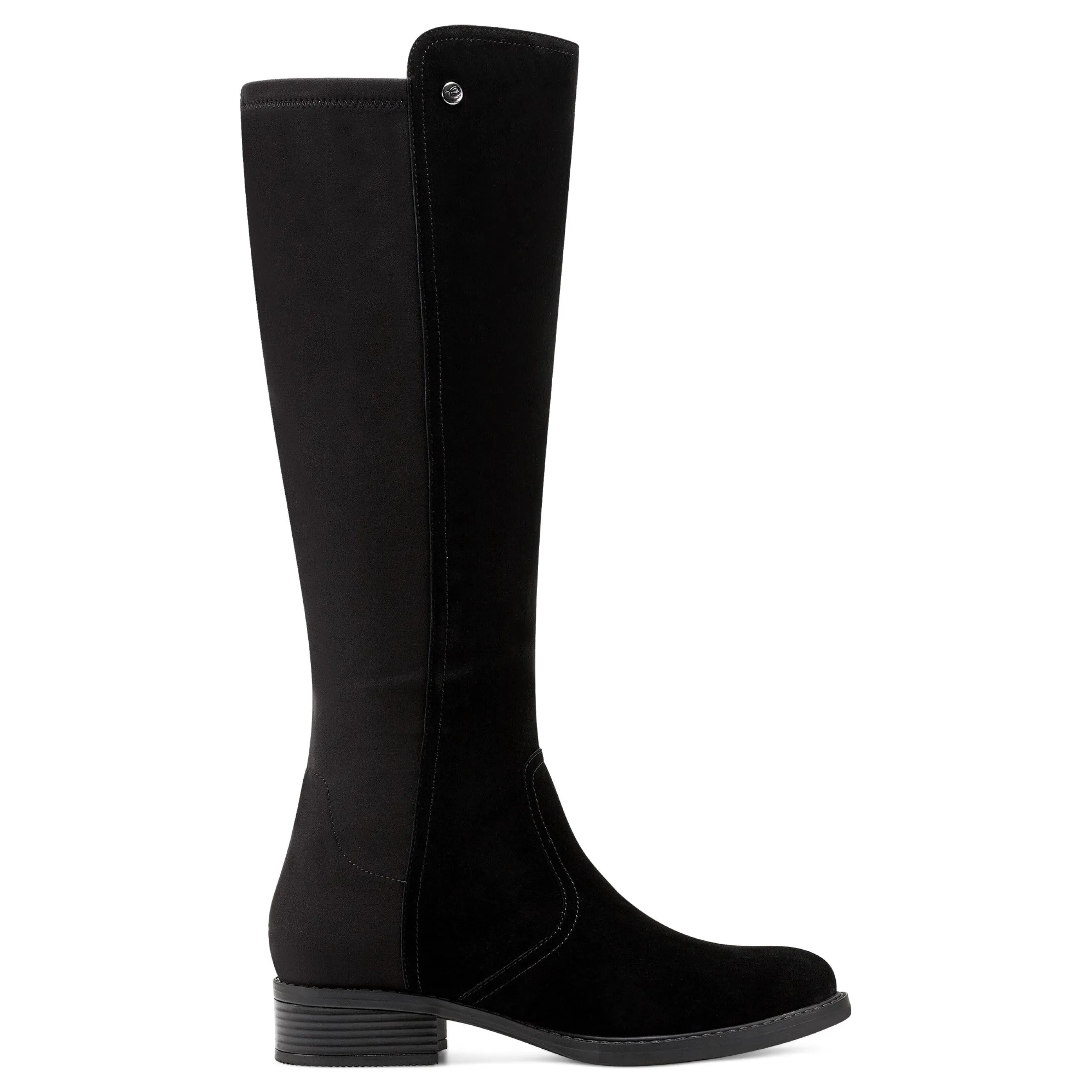 Best Sale Easy Spirit Lani Tall Boots BlackSuede