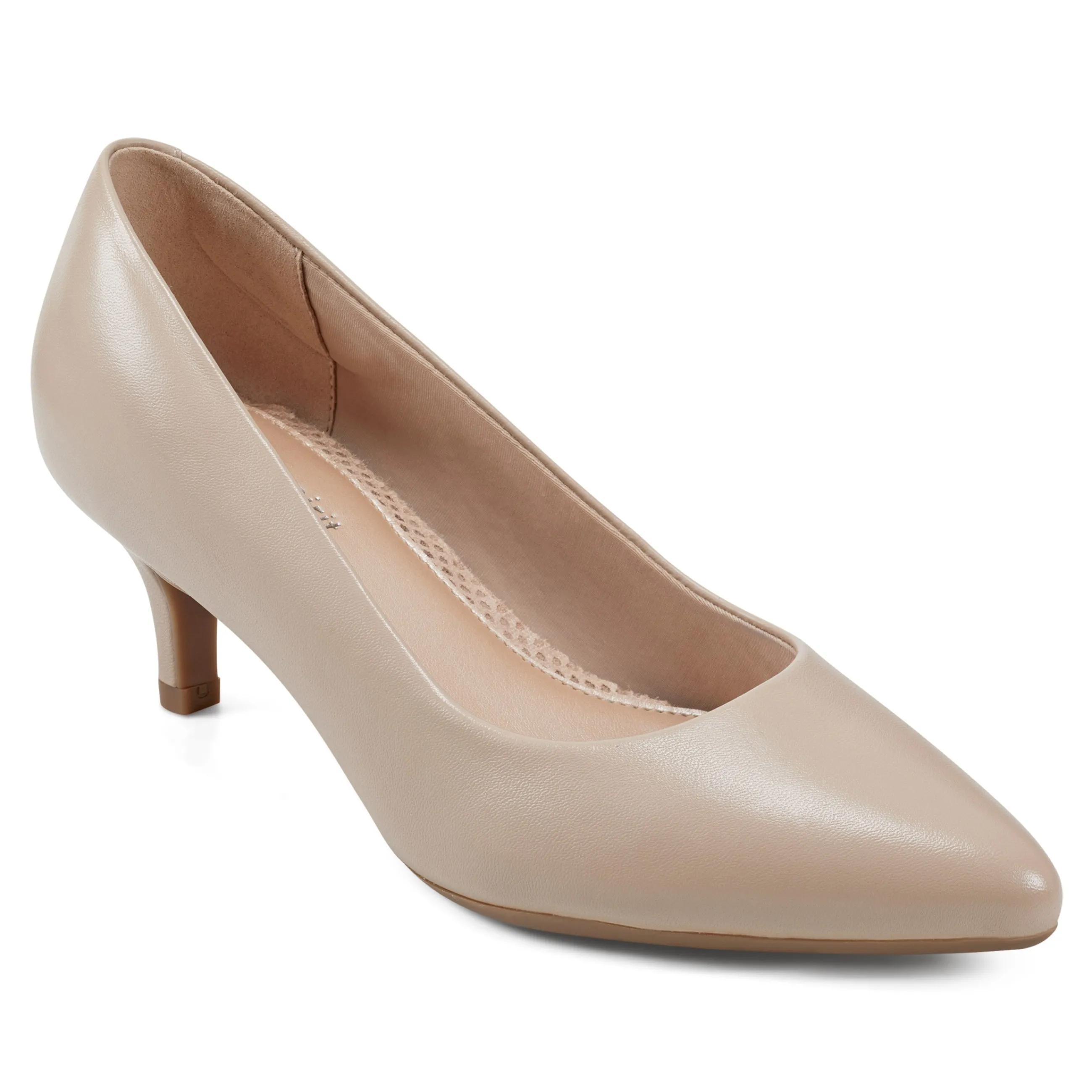 Discount Easy Spirit Lexie Pumps NaturalLeather