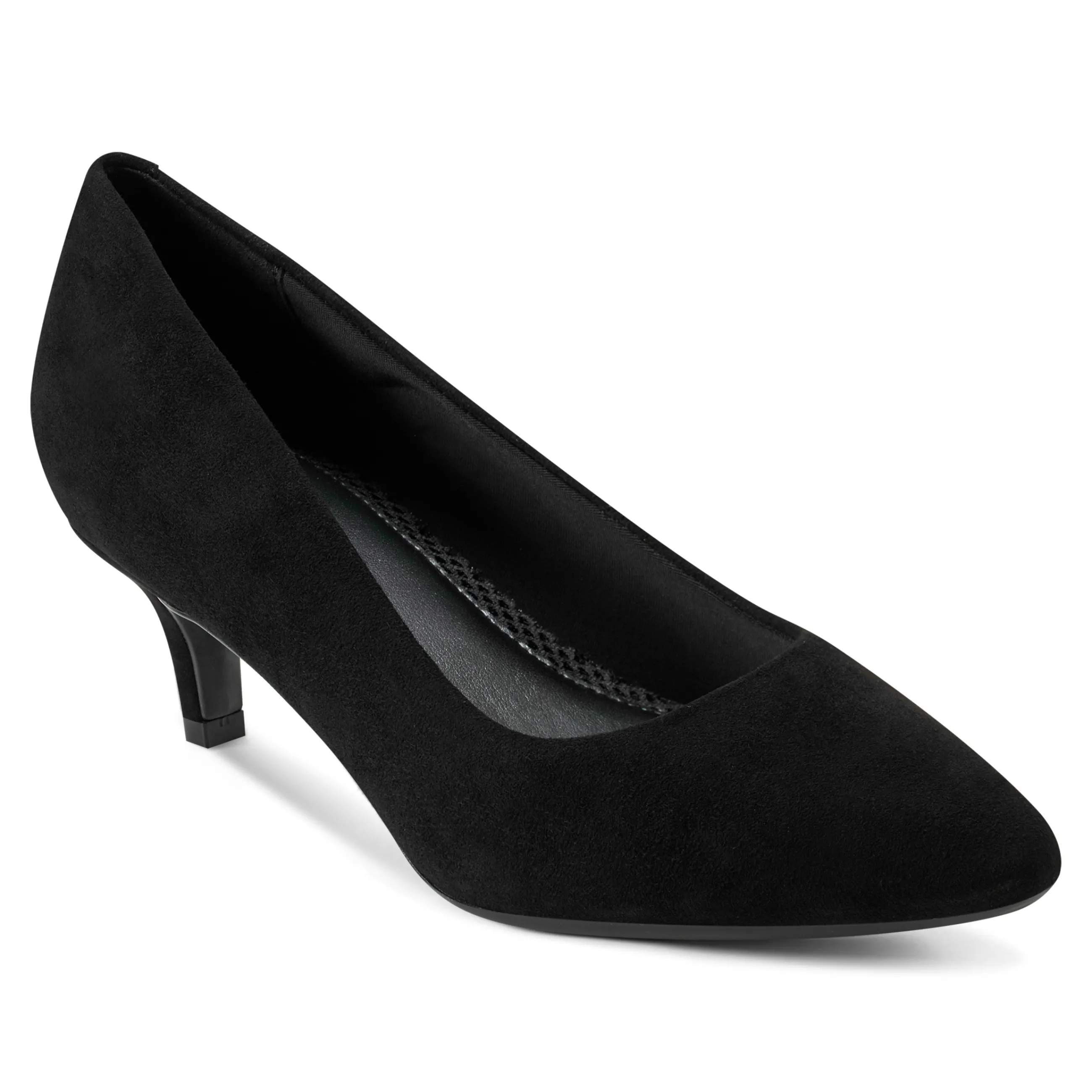 Fashion Easy Spirit Lexie Pumps BlackSuede