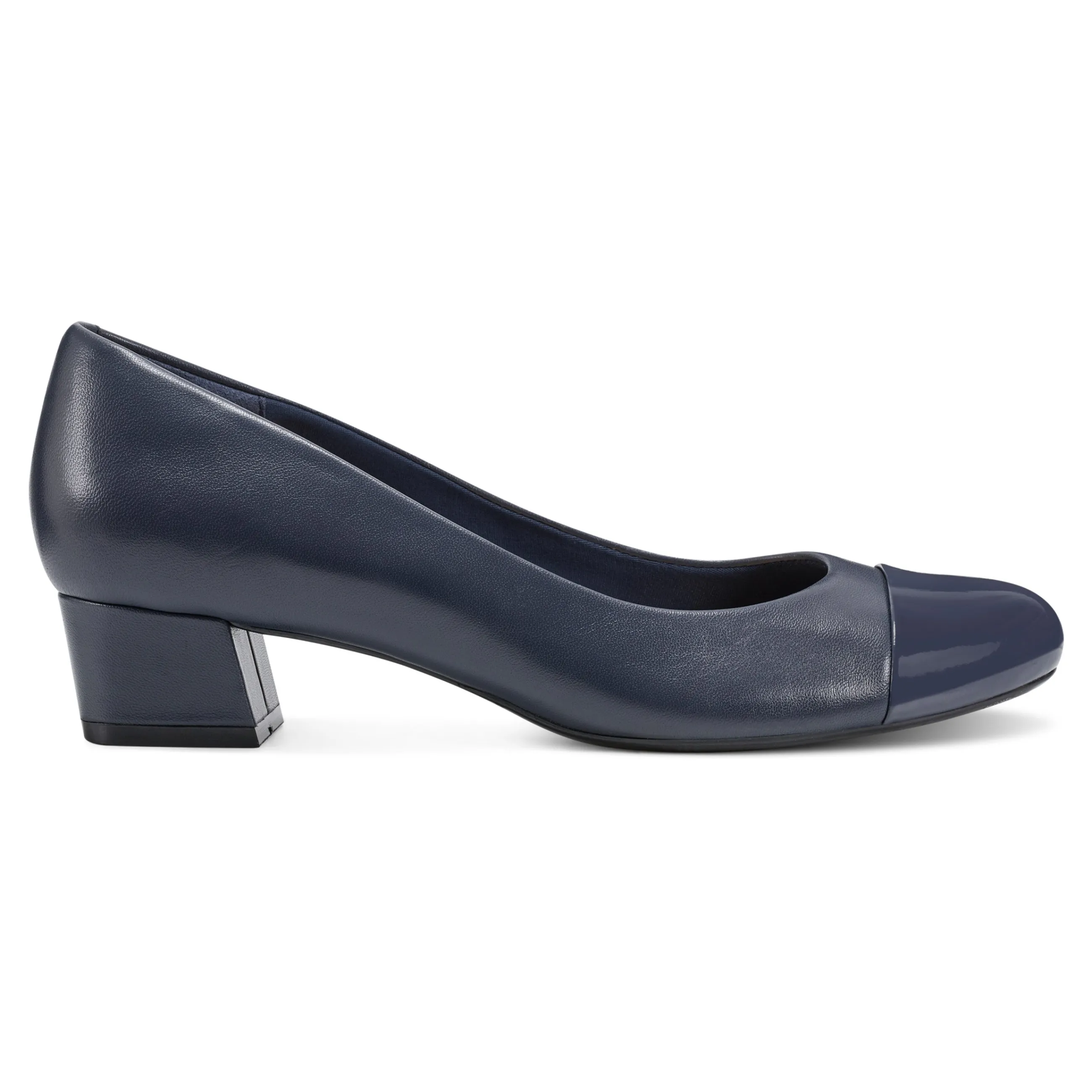 Shop Easy Spirit Libie Dress Pumps NavyLeather