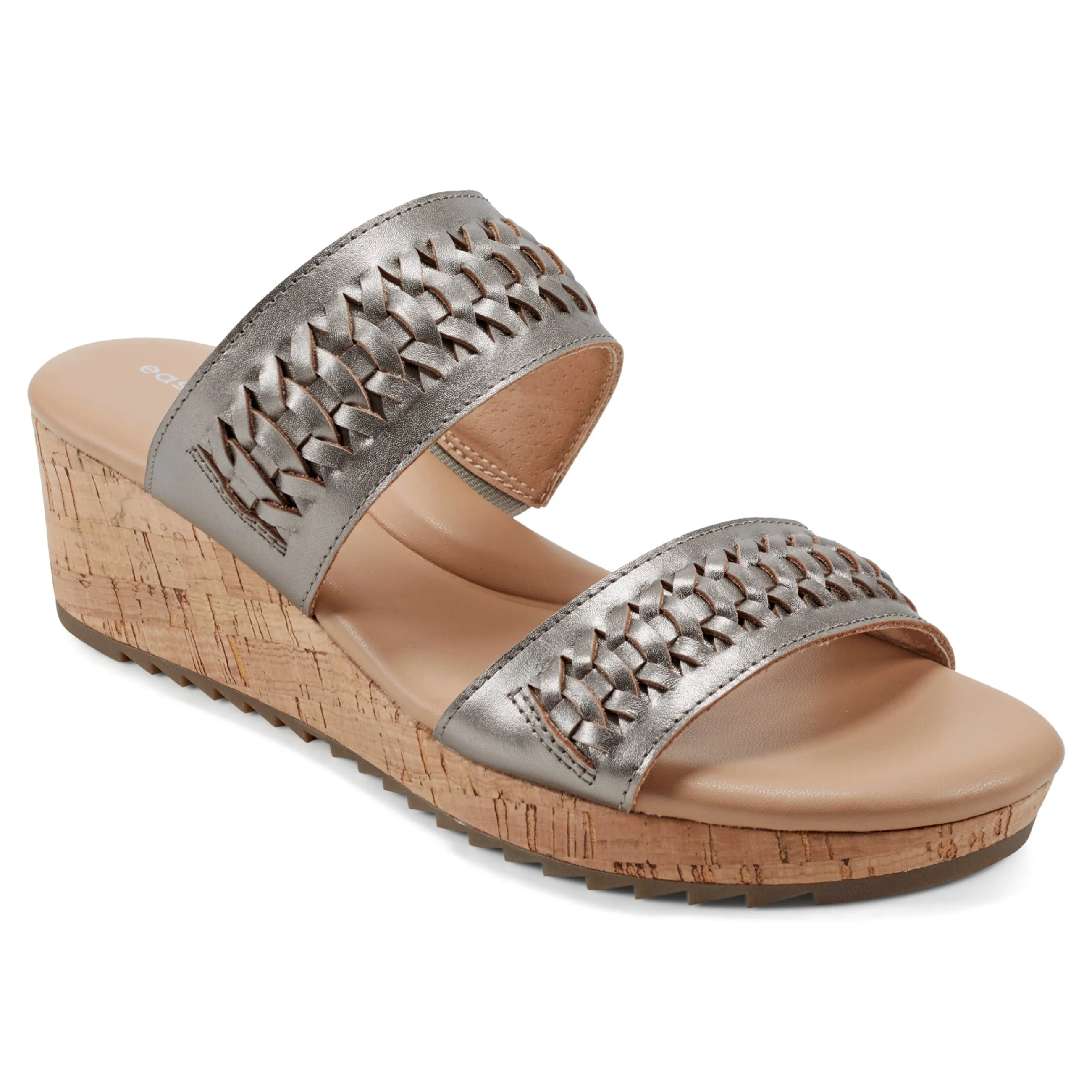 Clearance Easy Spirit Lillia Platform Wedge Sandals Gold