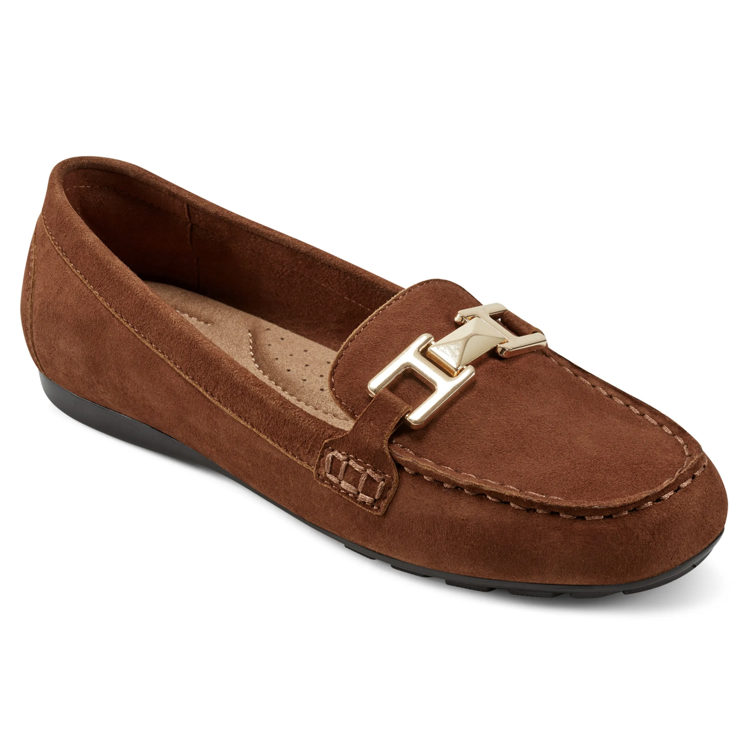 Sale Easy Spirit Mallorie Casual Loafers MediumBrown