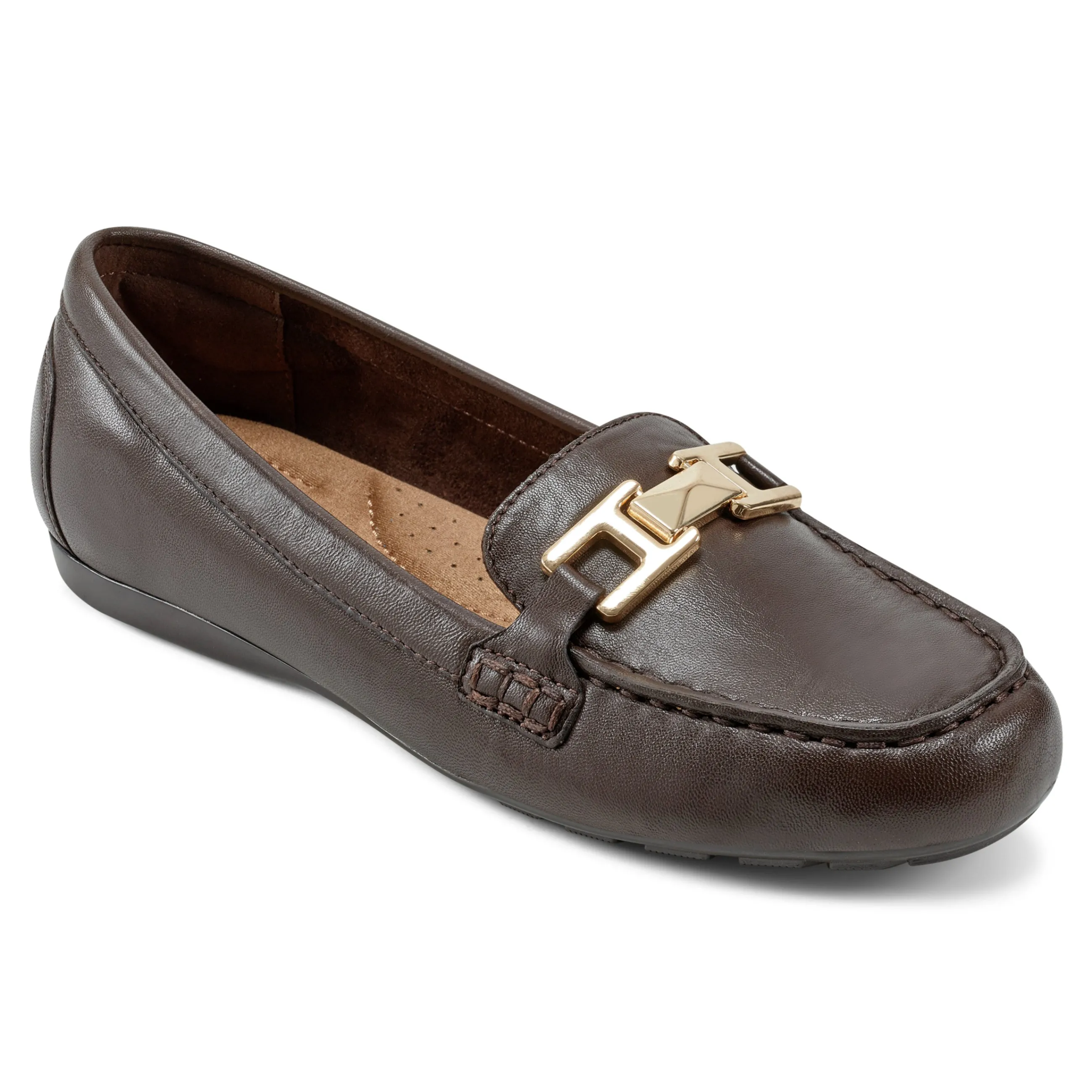 Flash Sale Easy Spirit Mallorie Casual Loafers DarkBrown