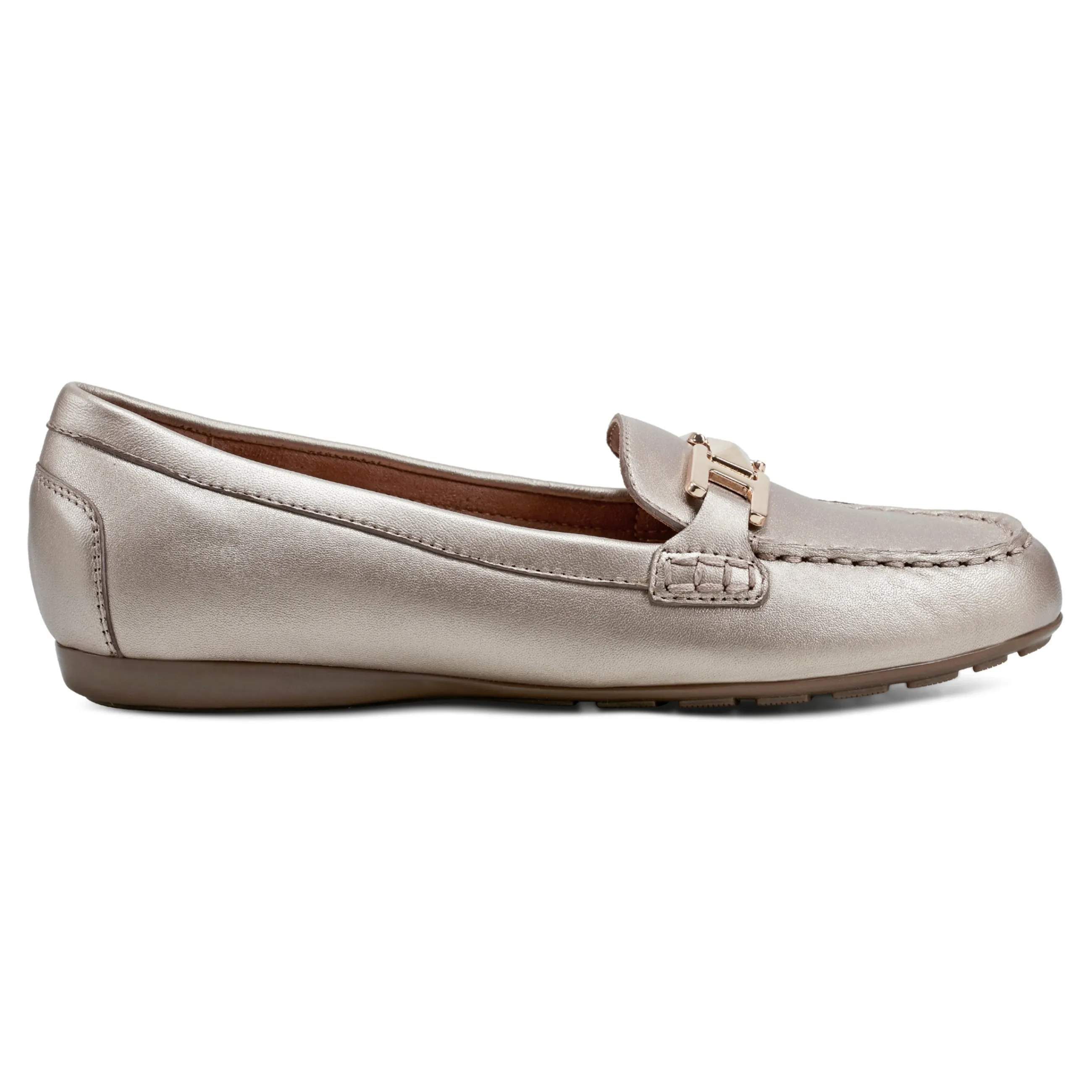 Discount Easy Spirit Mallorie Casual Loafers BronzePearlized