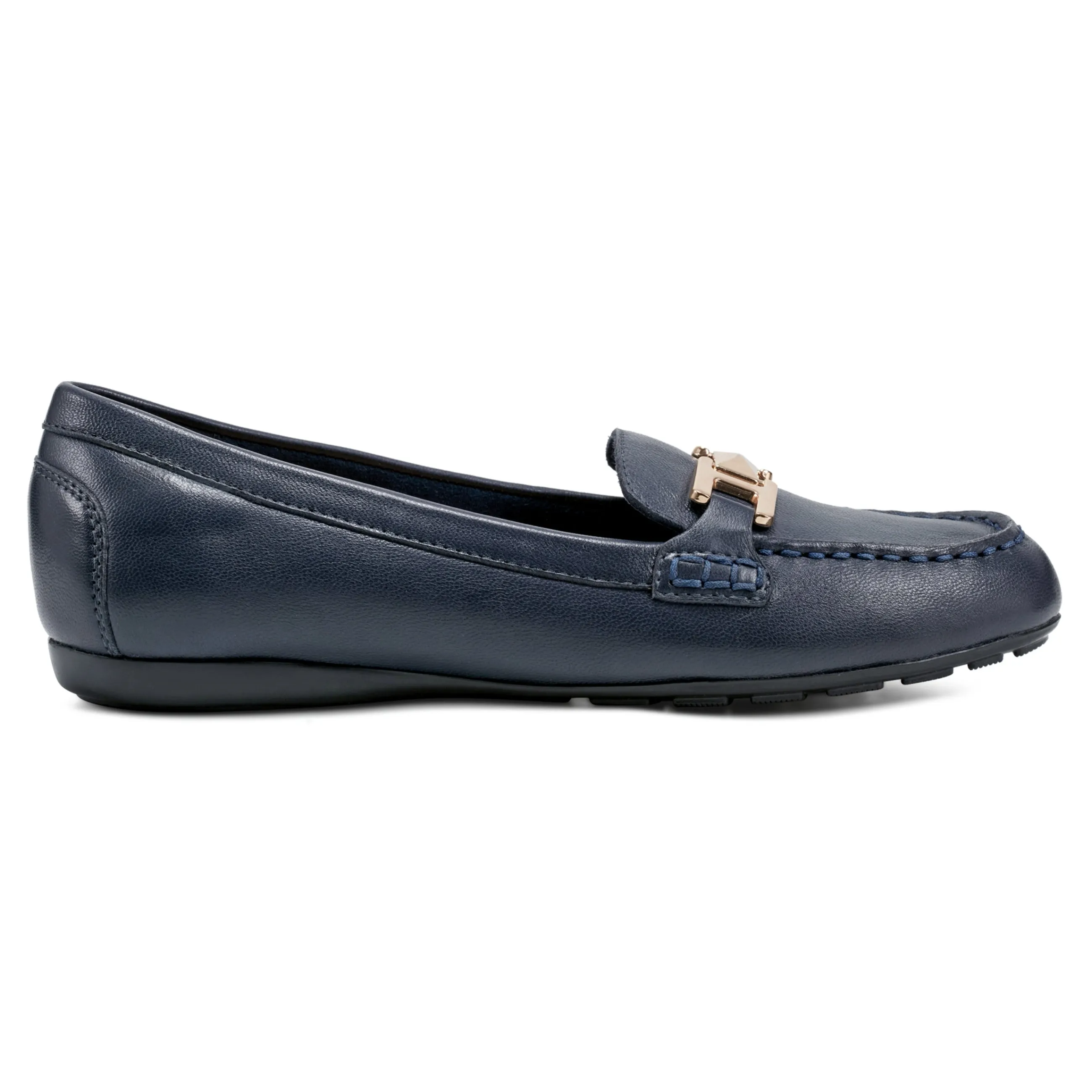 Cheap Easy Spirit Mallorie Casual Loafers NavyLeather