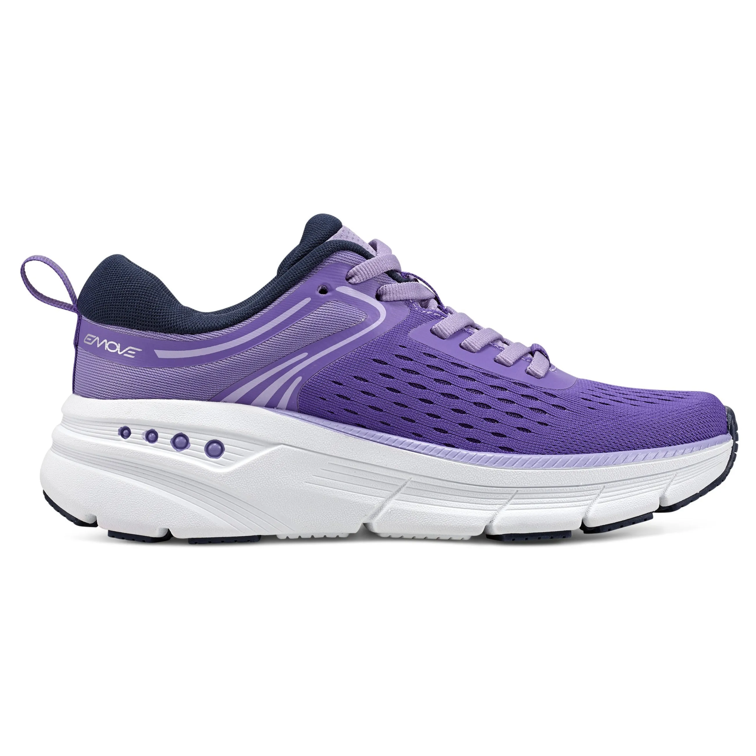 Discount Easy Spirit Maxine EMOVE Walking Shoes Purple