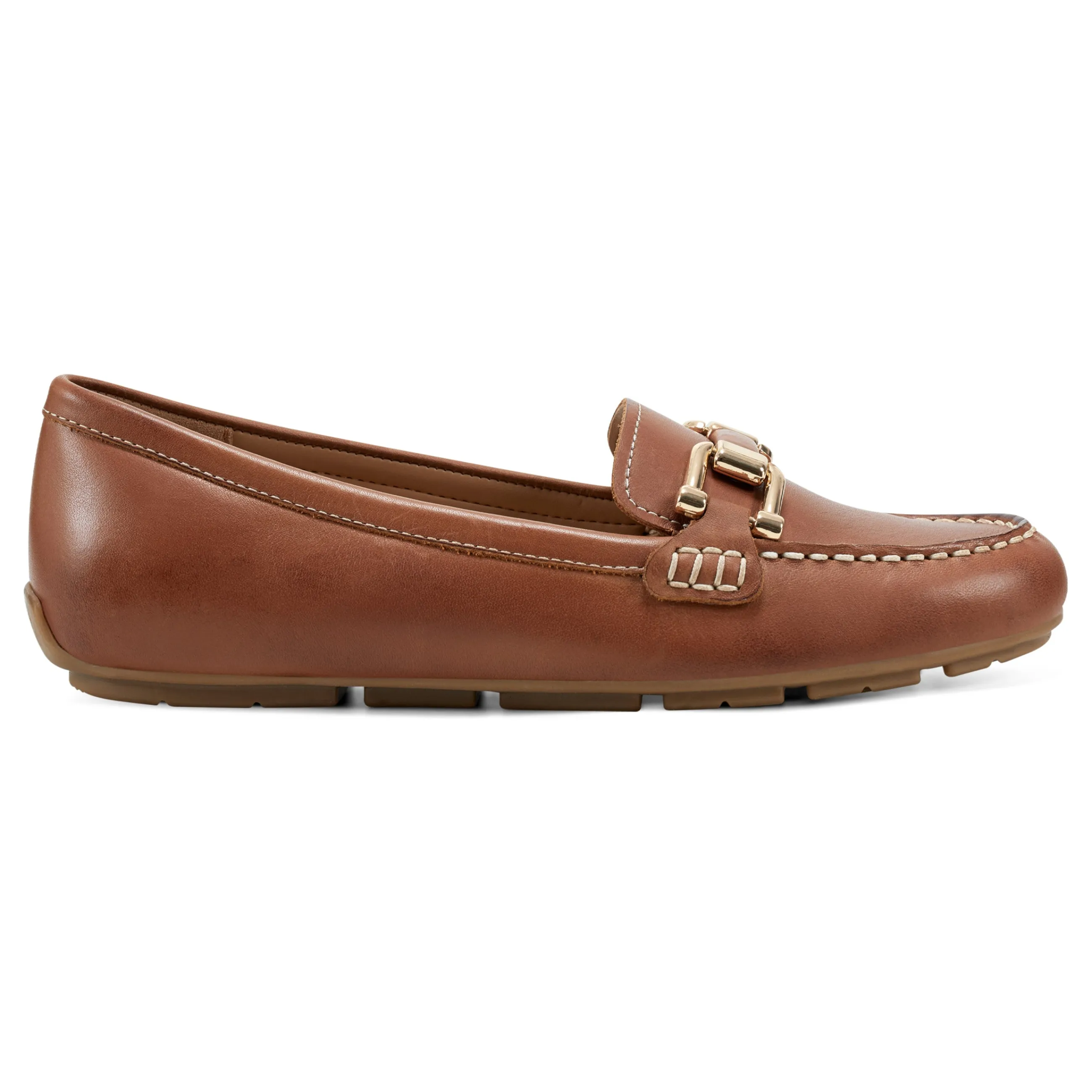 Best Easy Spirit Megan Casual Loafers BrownLeather