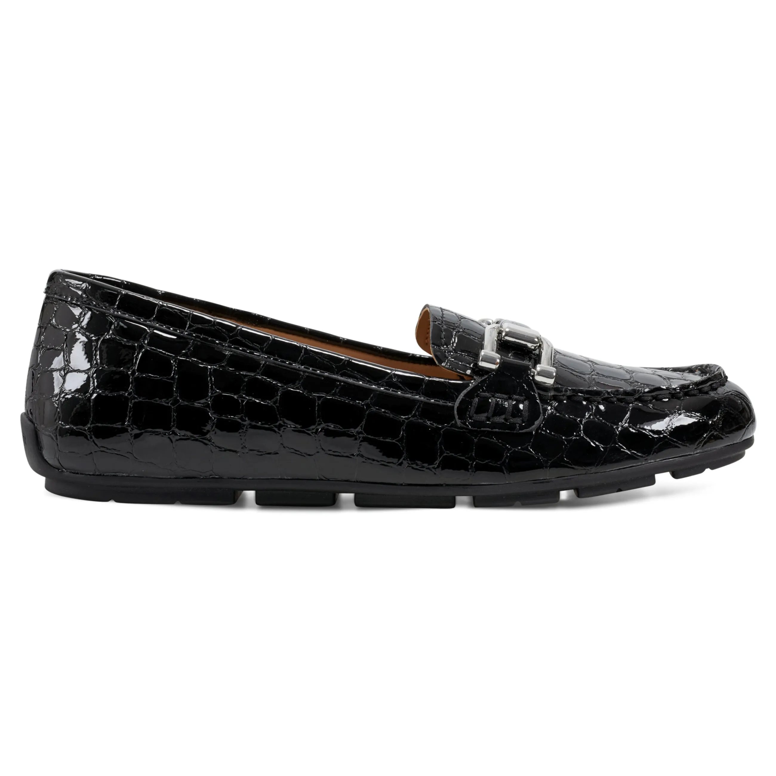 Store Easy Spirit Megan Casual Loafers BlackPatentCroco