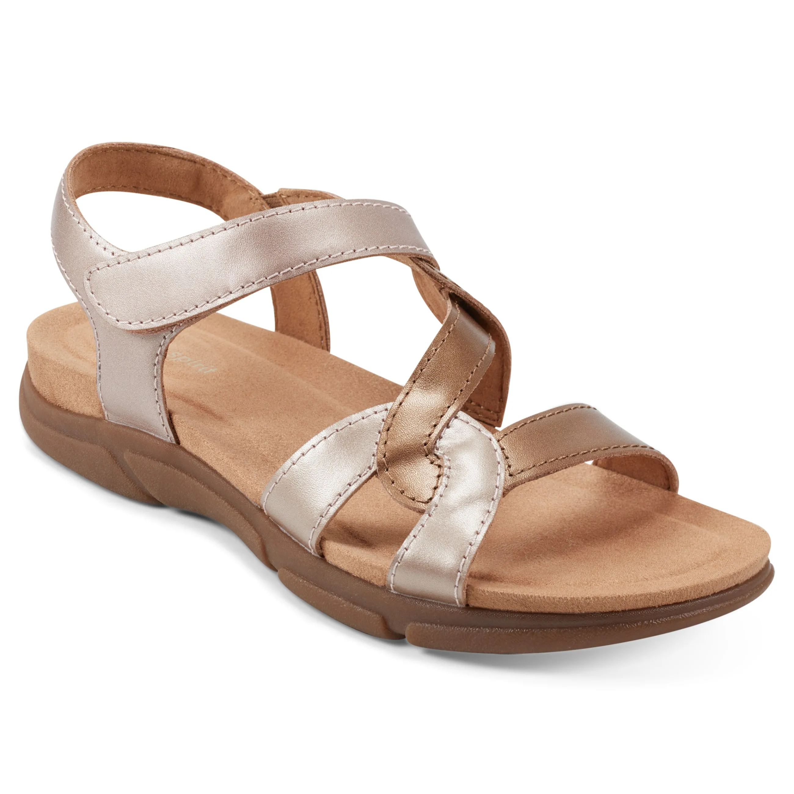 Cheap Easy Spirit Minny Casual Sandals PinkLeather