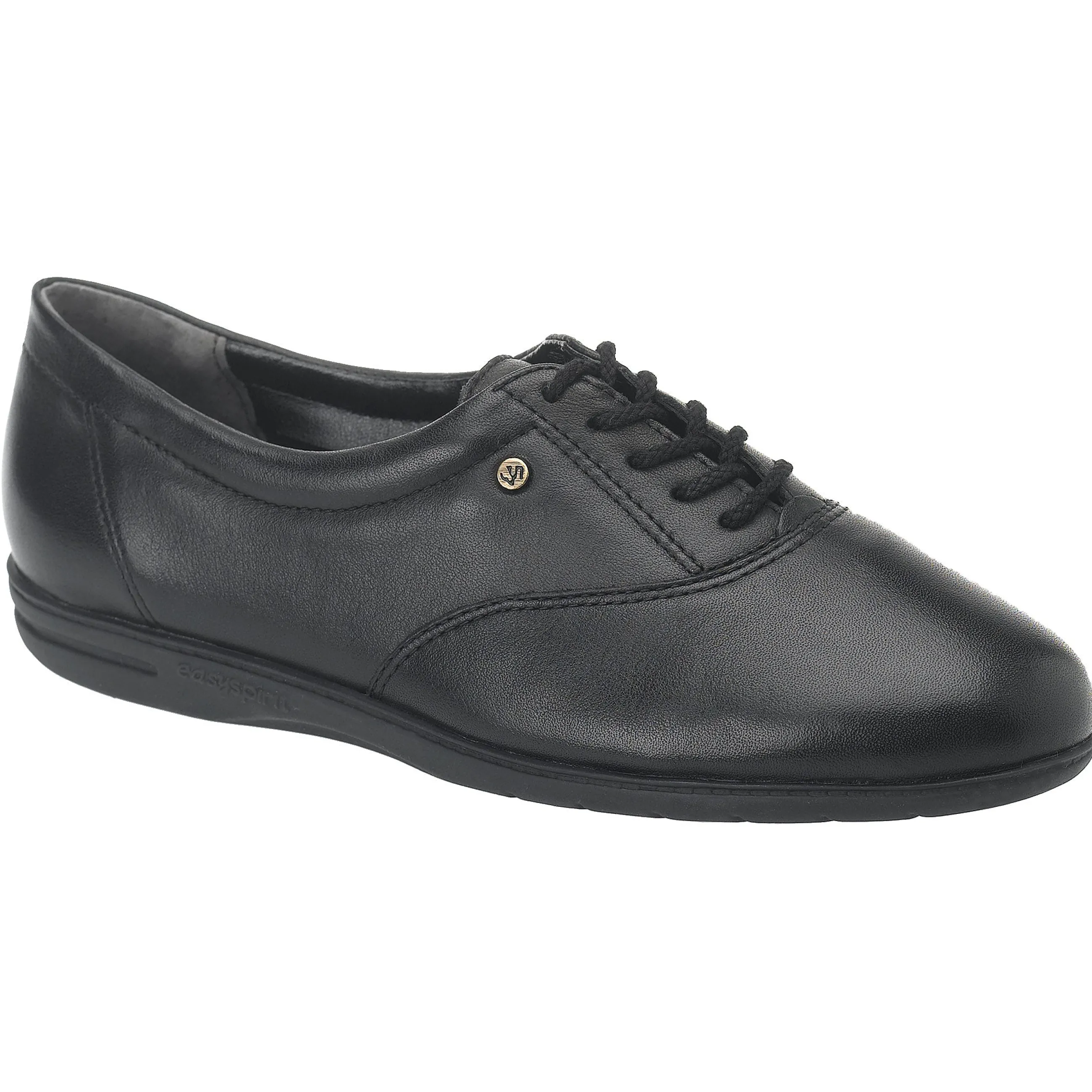 New Easy Spirit Motion Leather Oxfords BlackLeather