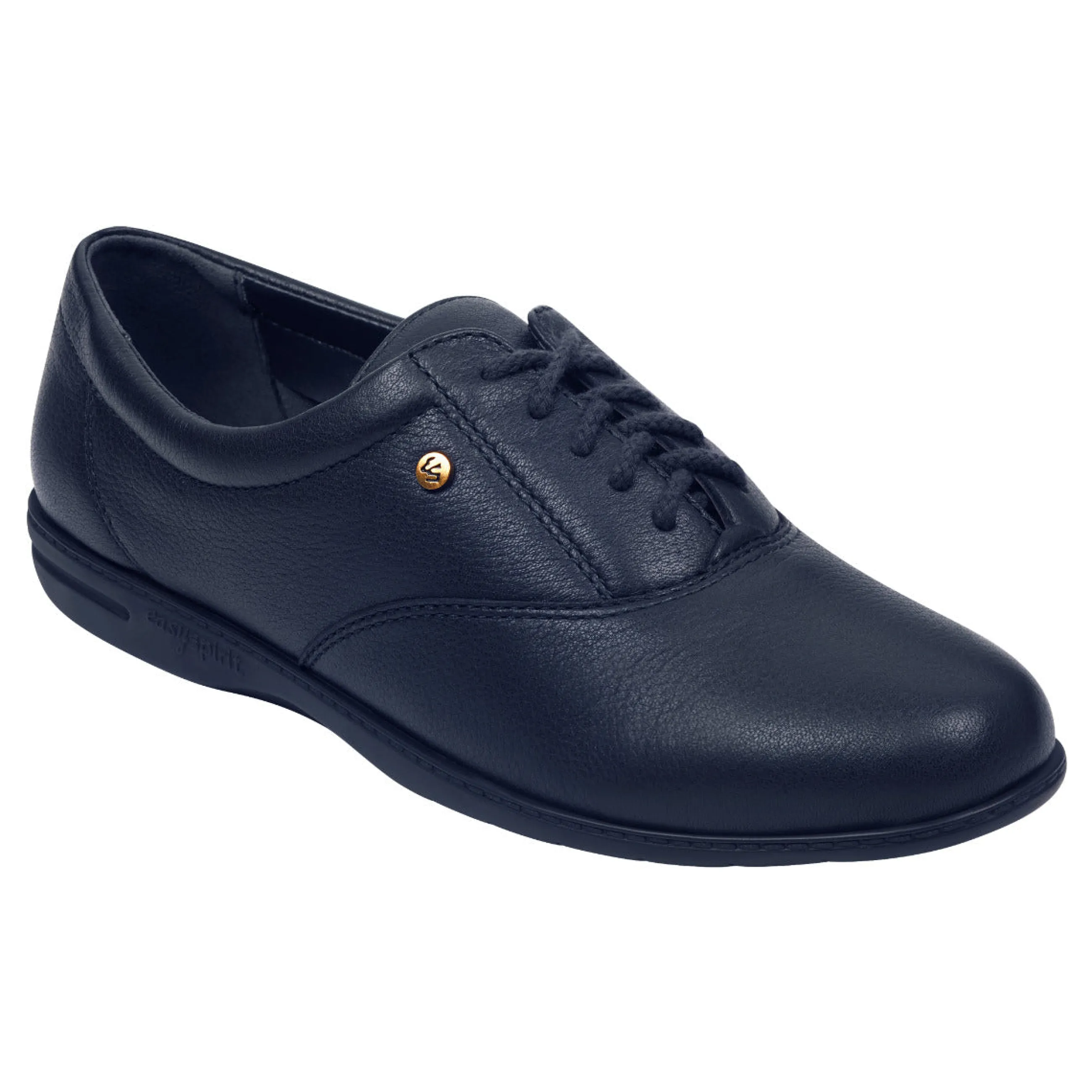 Shop Easy Spirit Motion Leather Oxfords NavyLeather