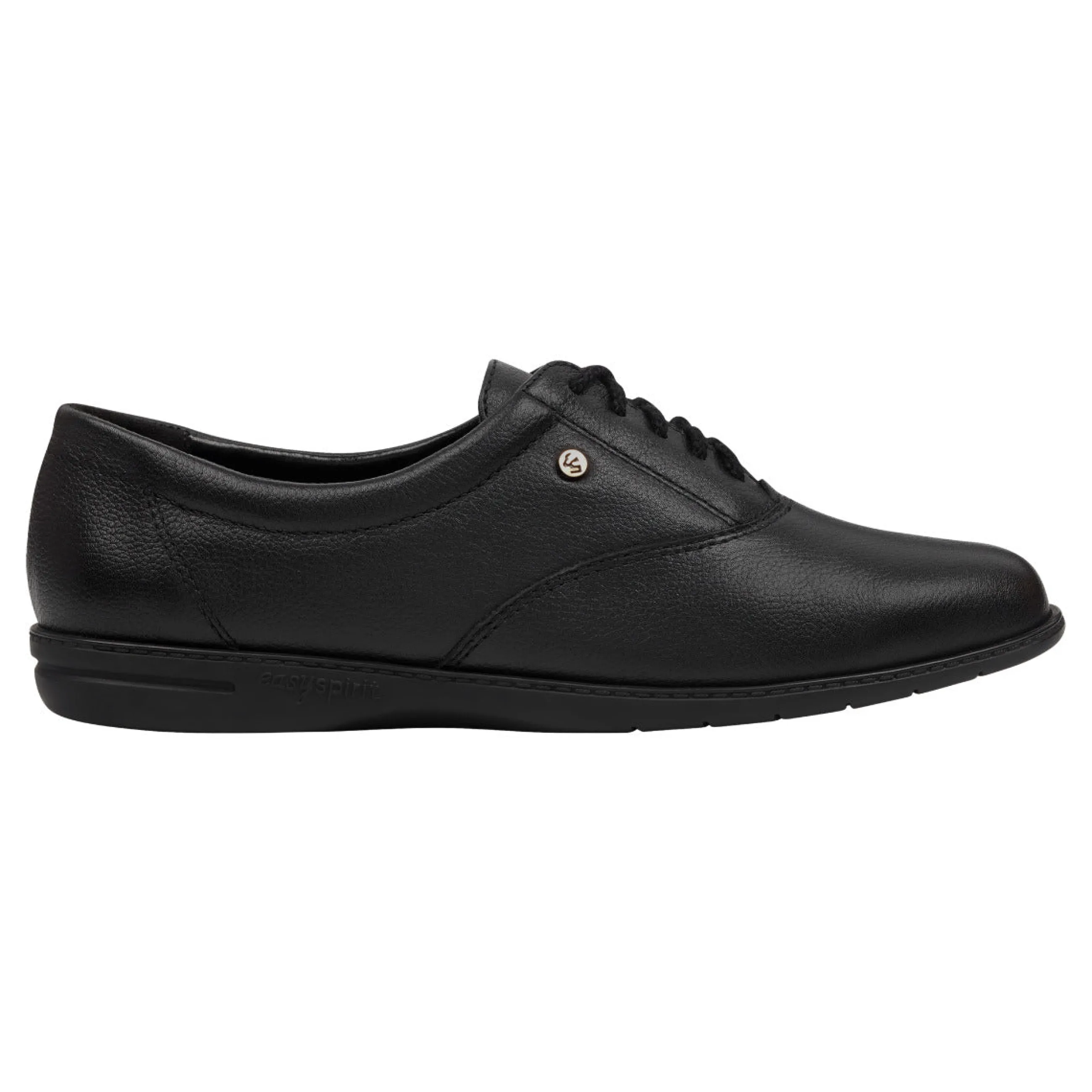 New Easy Spirit Motion Leather Oxfords BlackLeather