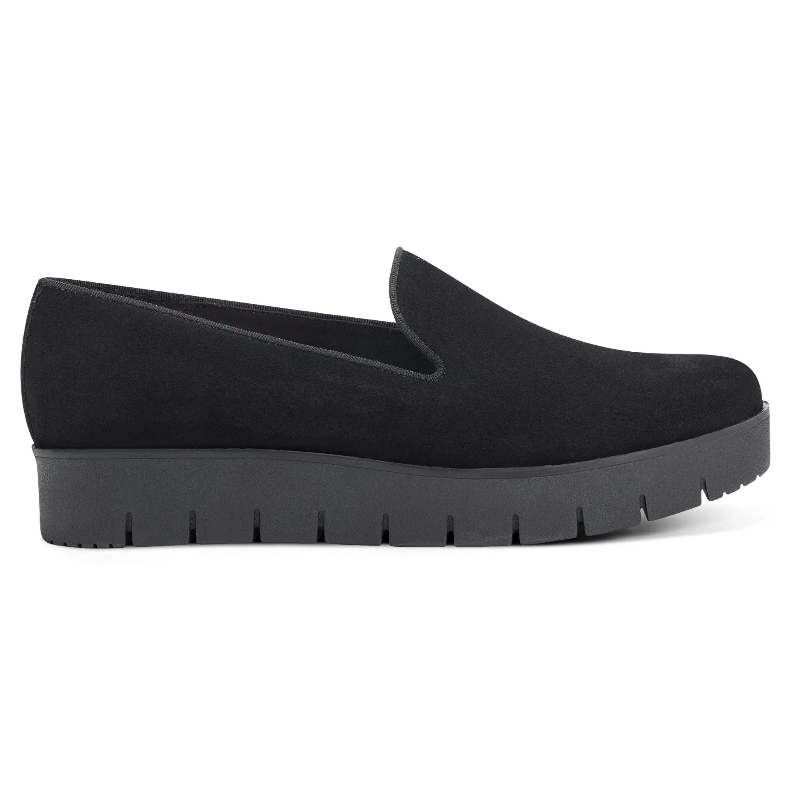 Sale Easy Spirit Onward Casual Shoes BlackSuede