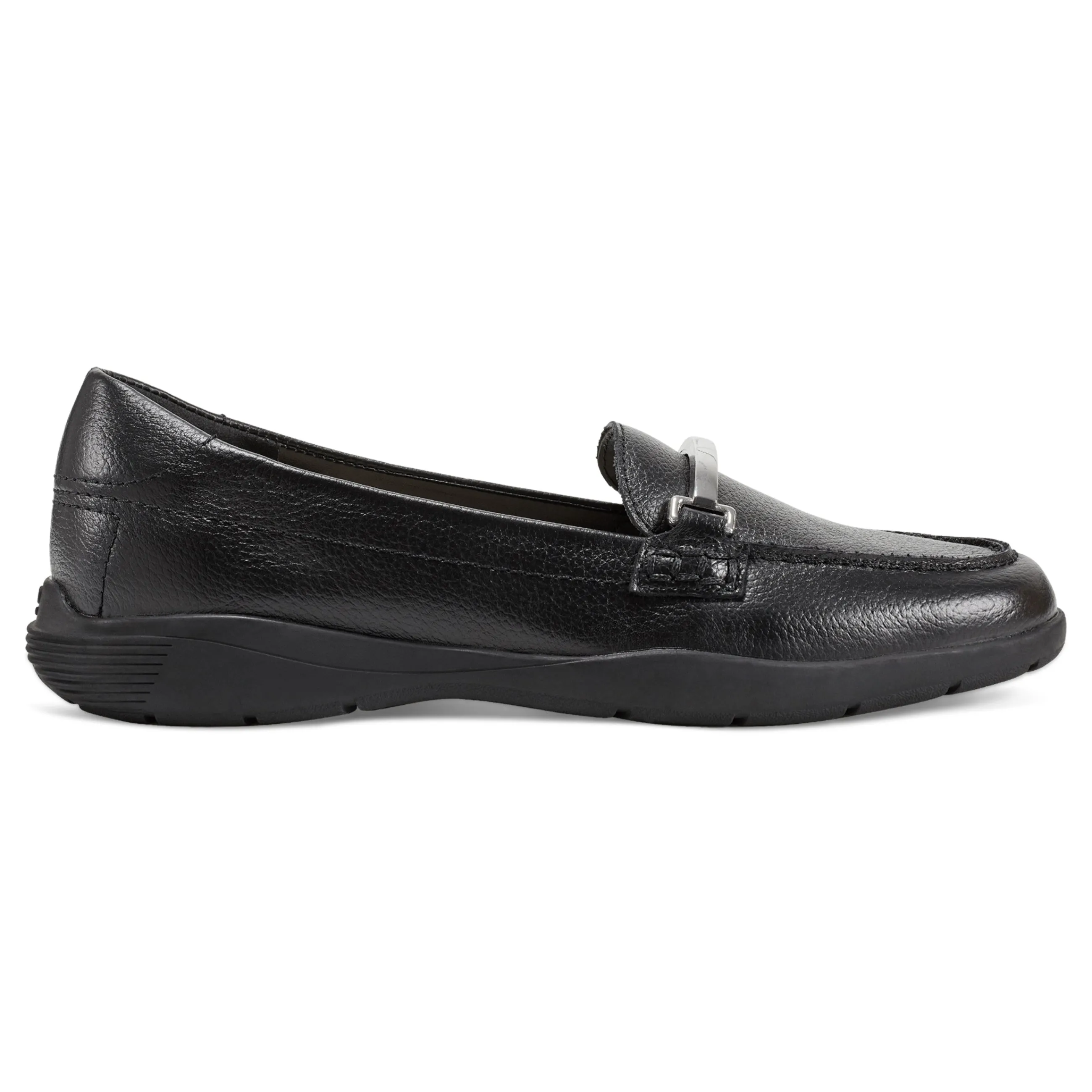 New Easy Spirit Paula Casual Loafers BlackLeather