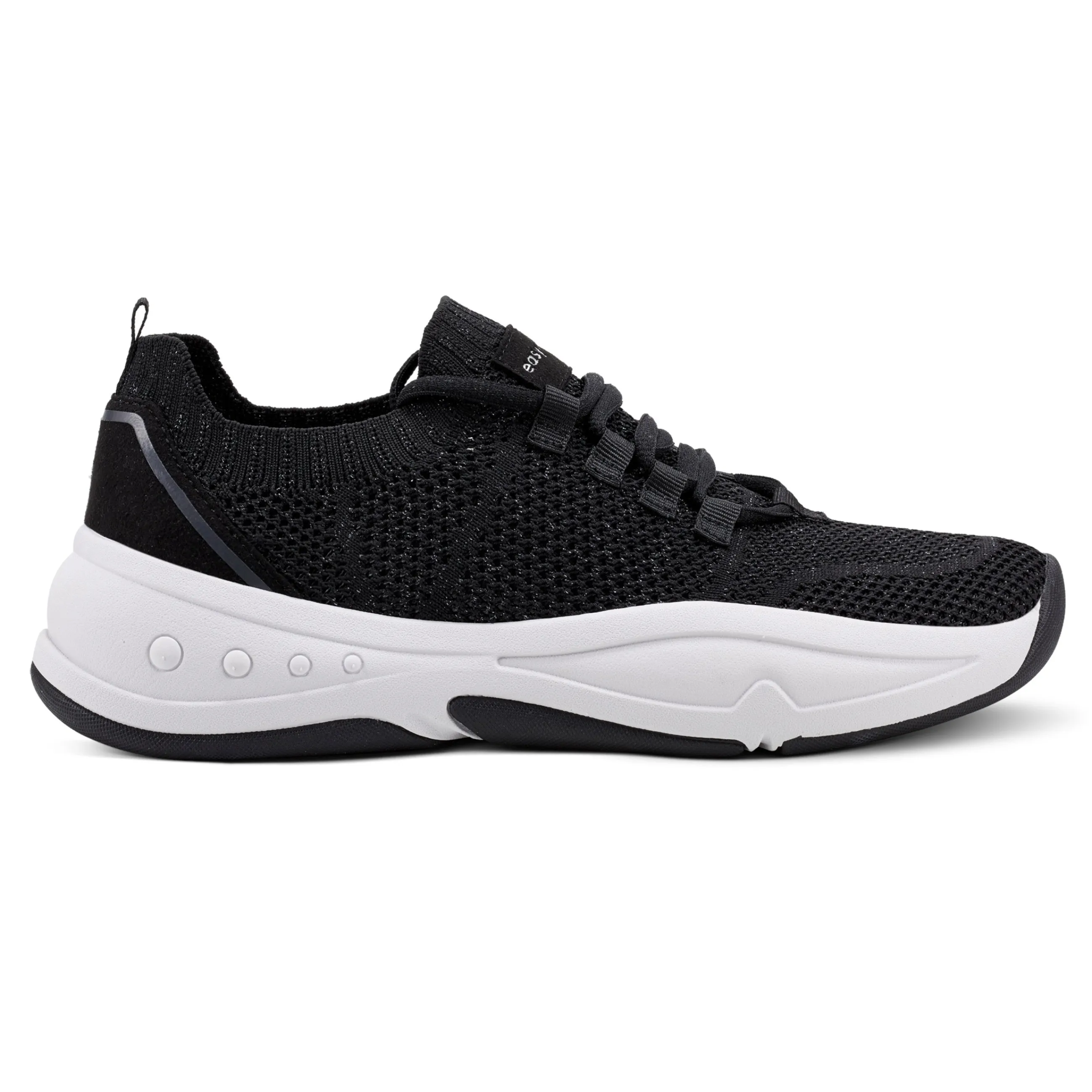 Store Easy Spirit Power Slip On Sneakers Black/White