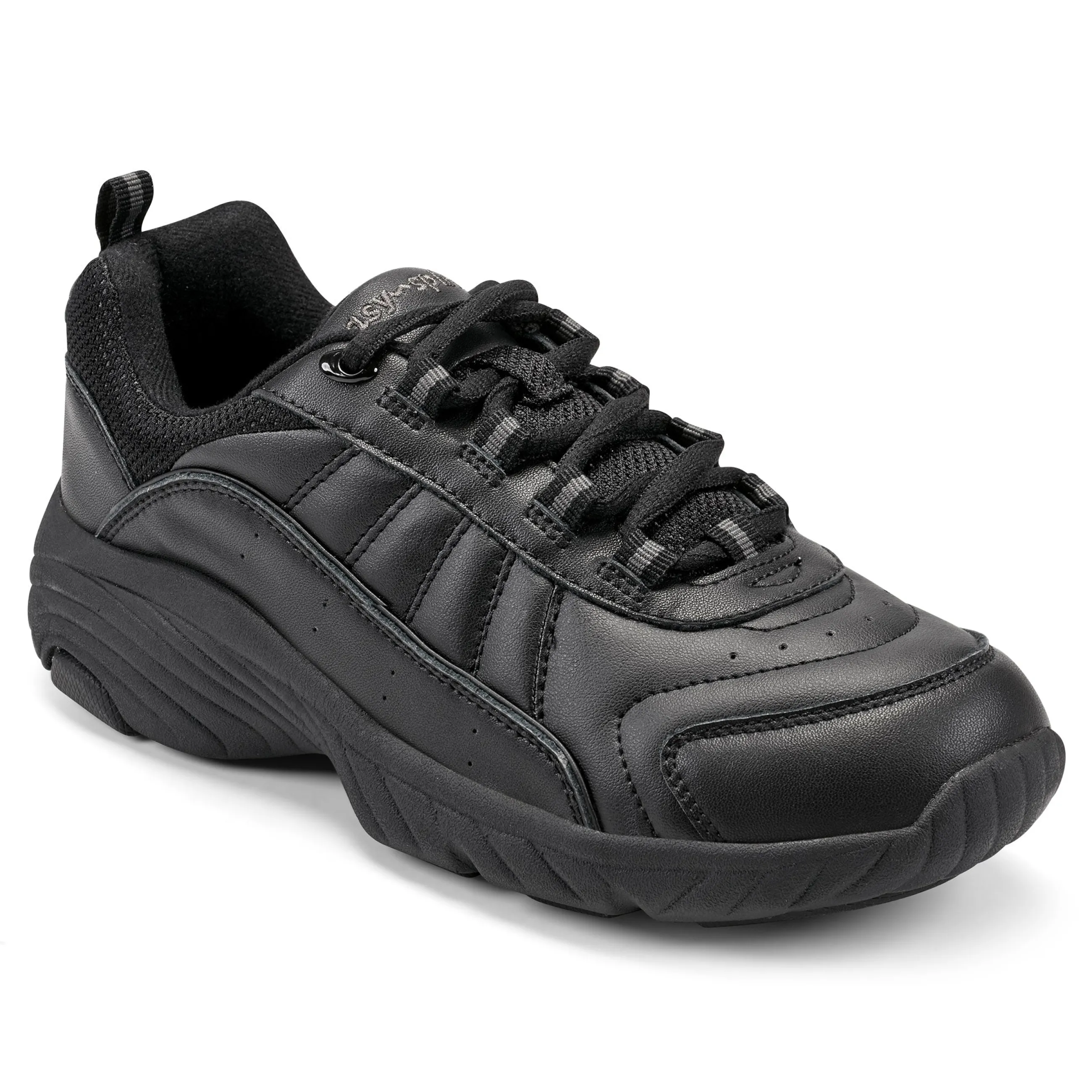 Store Easy Spirit Punter Athletic Shoes BlackLeather