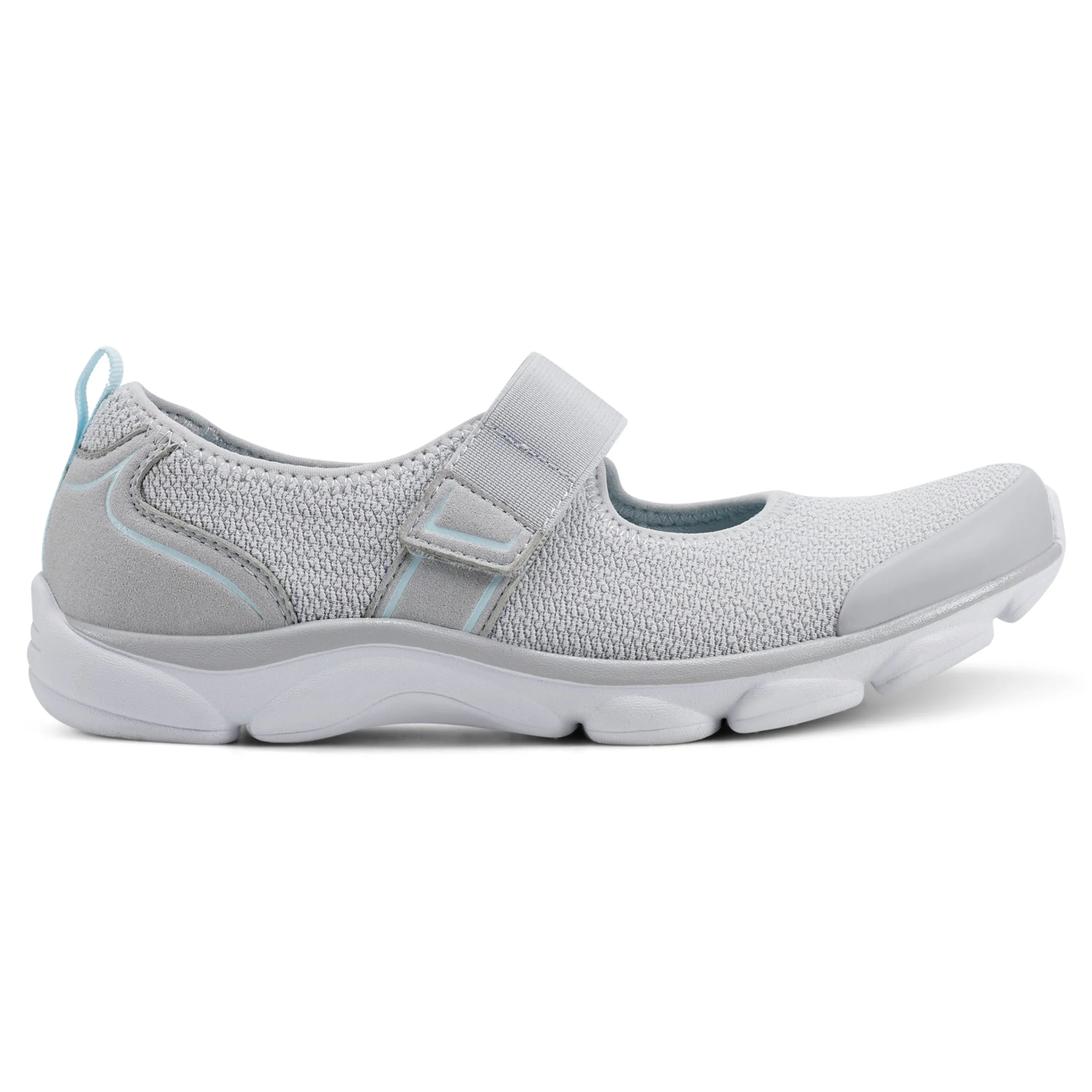 Discount Easy Spirit Realive Mary Jane Walking Shoes LightGrey