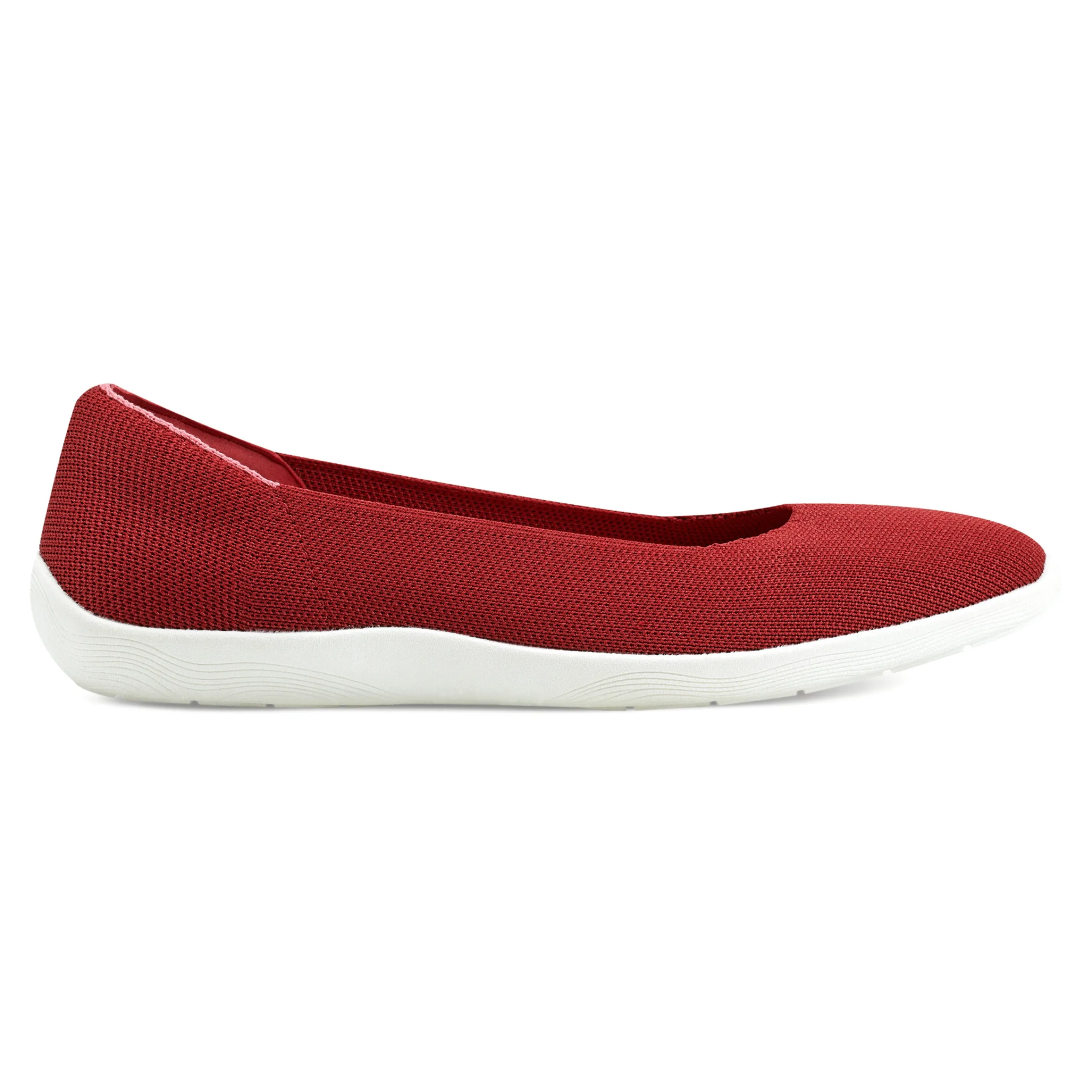 Best Sale Easy Spirit Rhyan Washable Eco Knit Flats Red