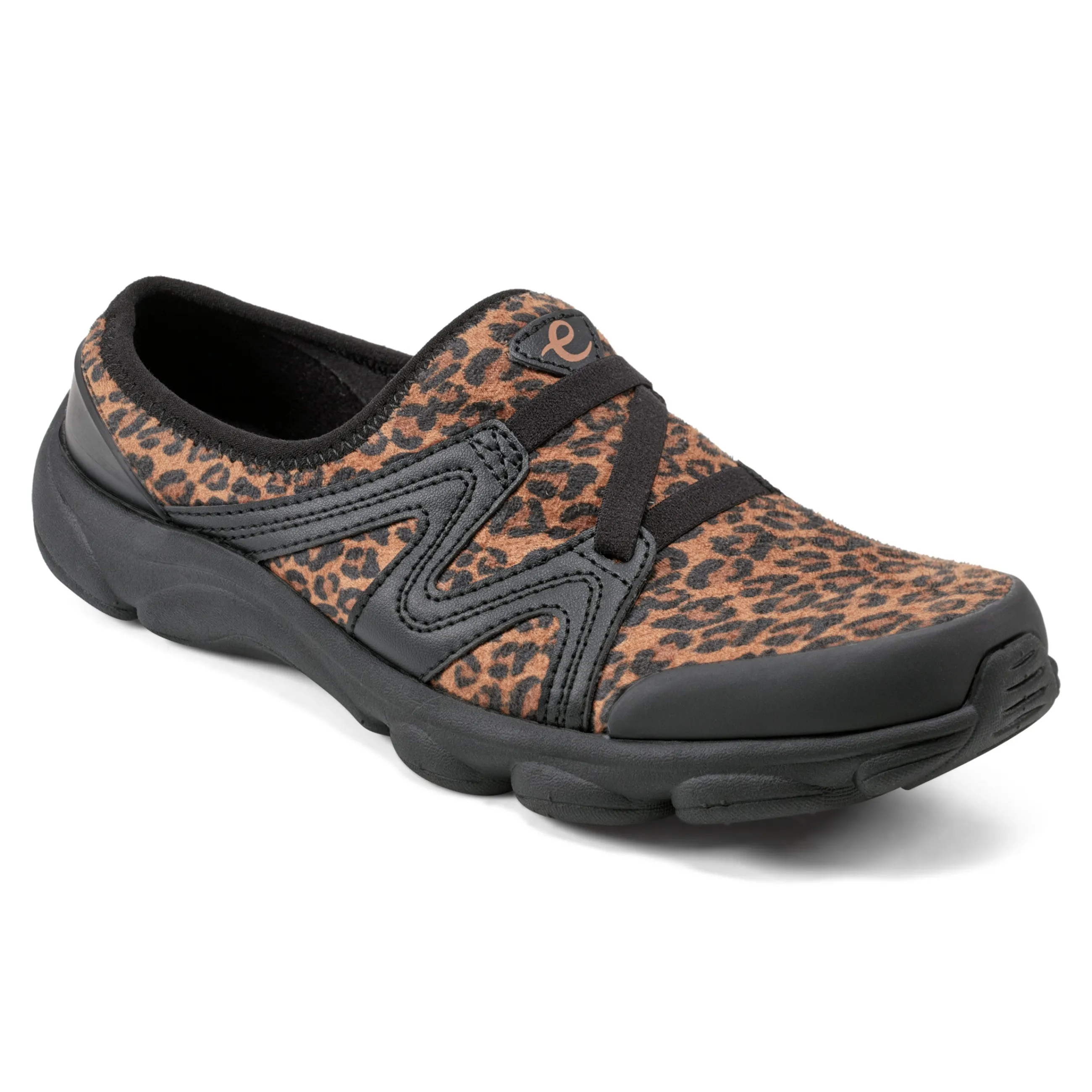 Sale Easy Spirit Riptide Clogs Black/Leopard