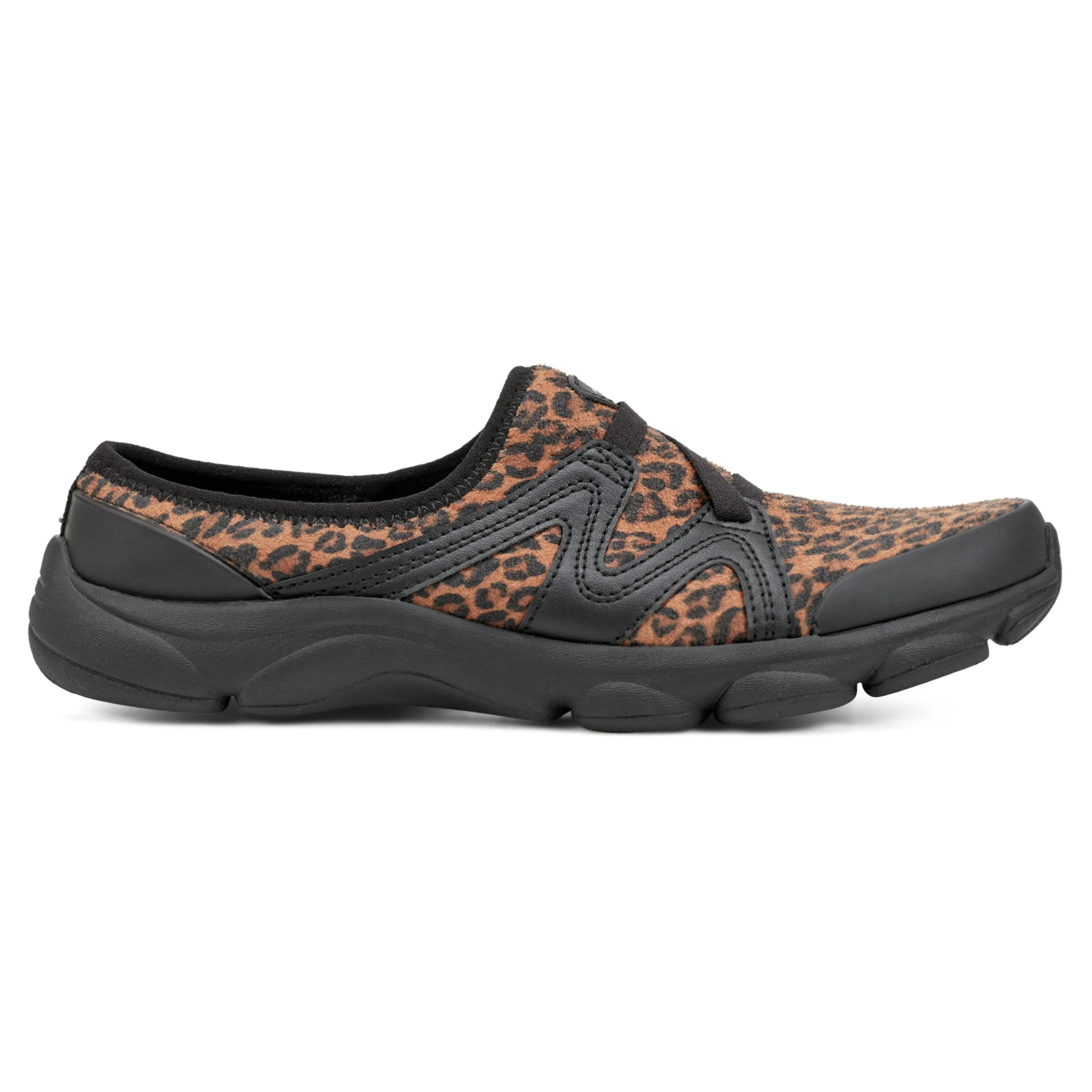 Sale Easy Spirit Riptide Clogs Black/Leopard