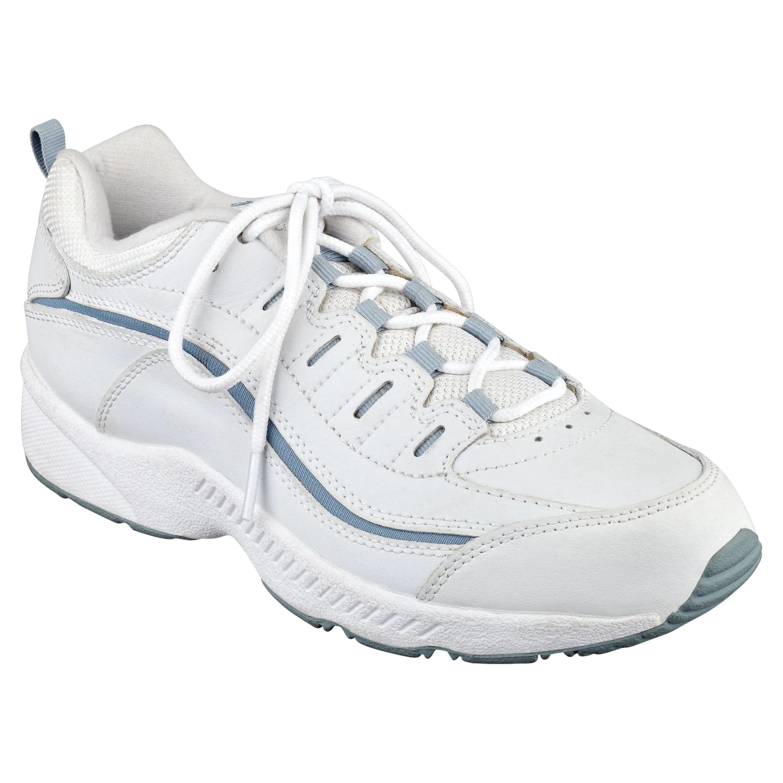 Flash Sale Easy Spirit Romy Leather Walking Shoes White/GreyLeather