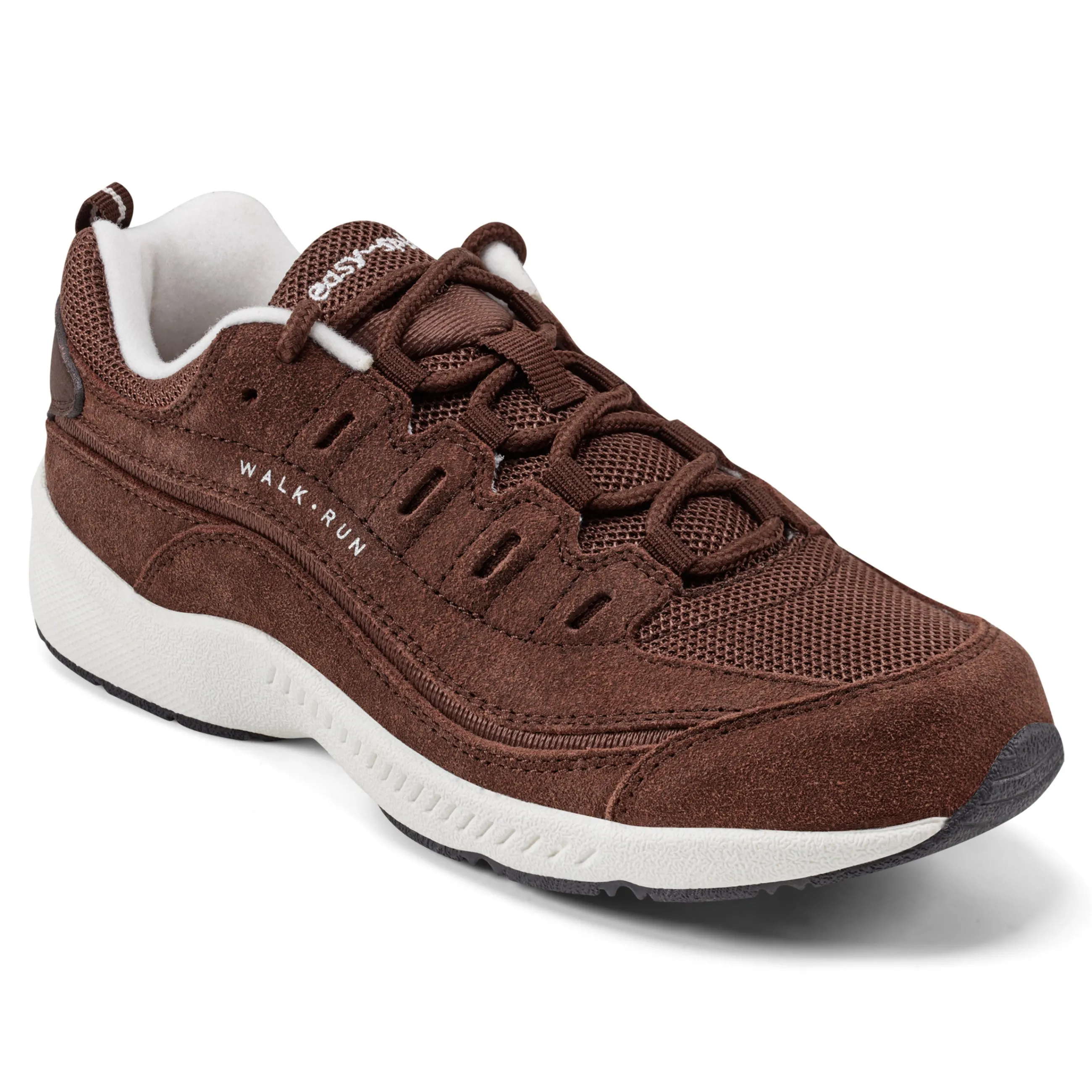 Flash Sale Easy Spirit Romy Walking Shoes ChocolateBrownSuede