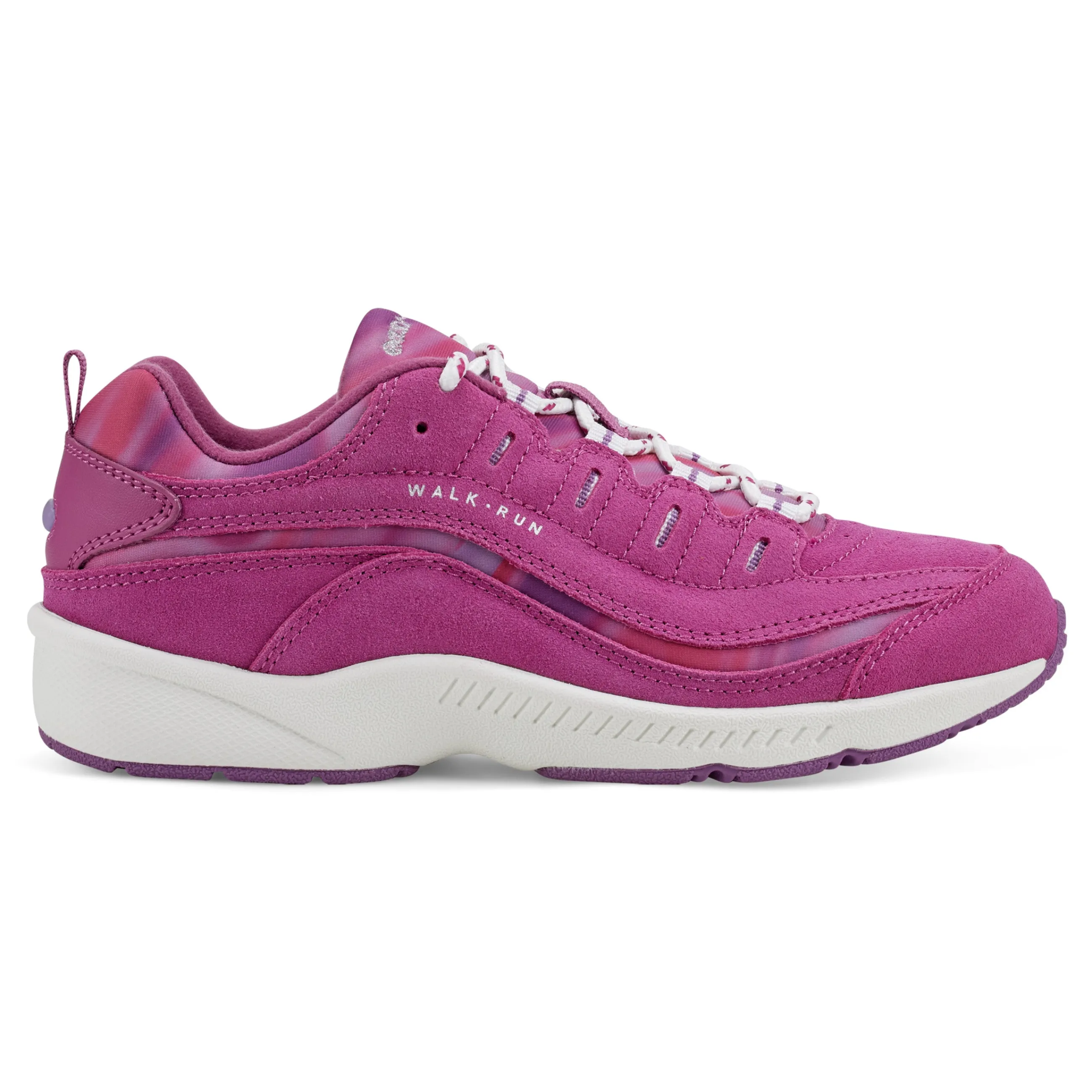 Shop Easy Spirit Romy Walking Shoes FuchsiaSuedeMulti