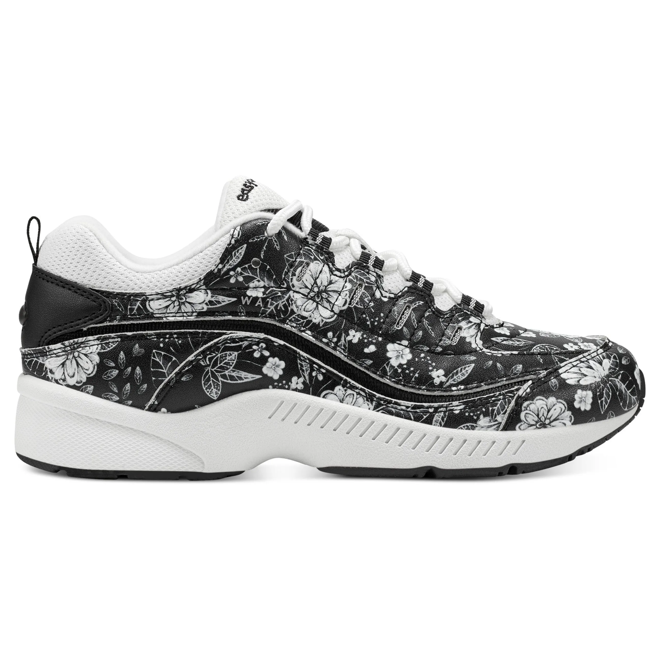 Store Easy Spirit Romy Walking Shoes Black/WhiteFloral