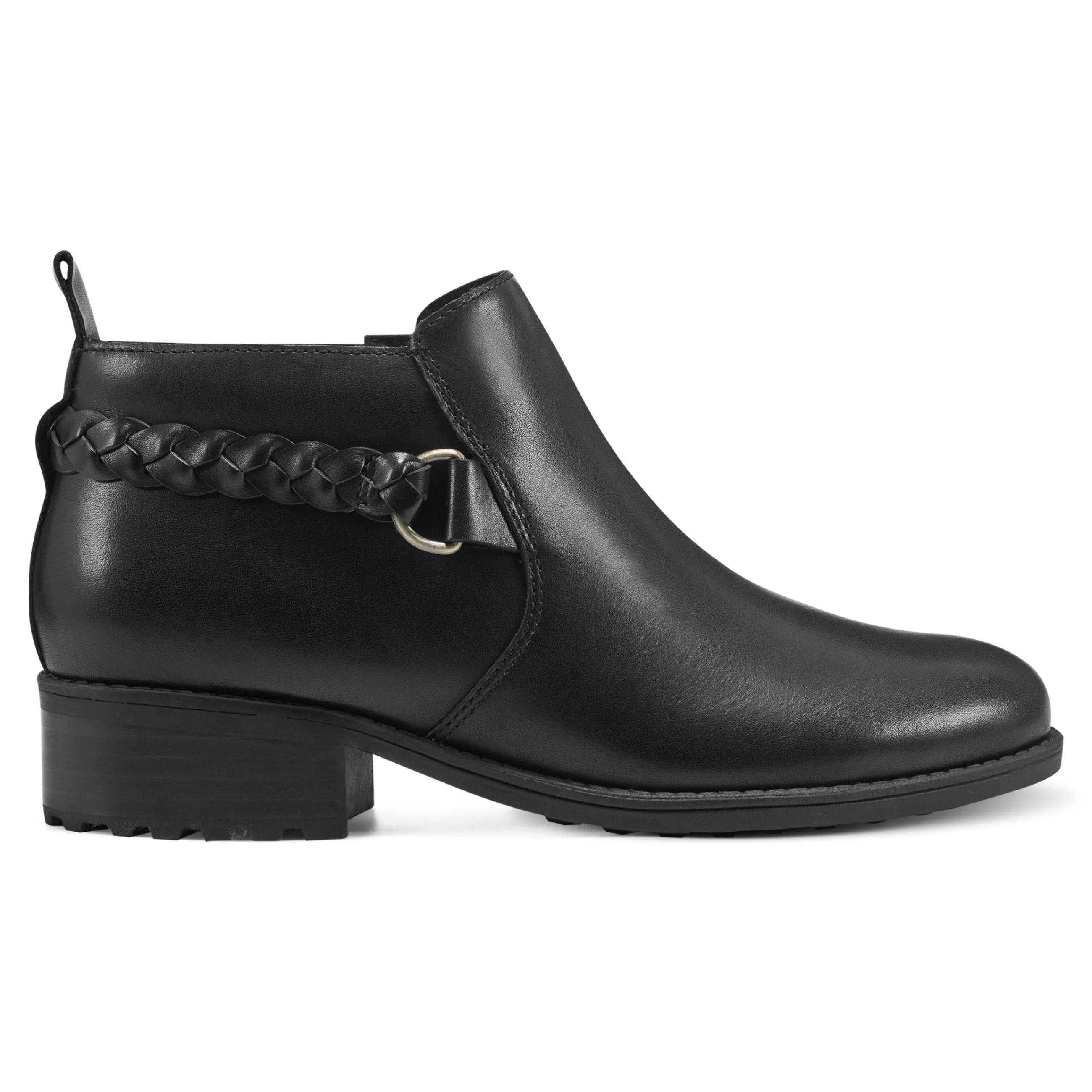 Store Easy Spirit Roslyn Ankle Booties BlackLeather