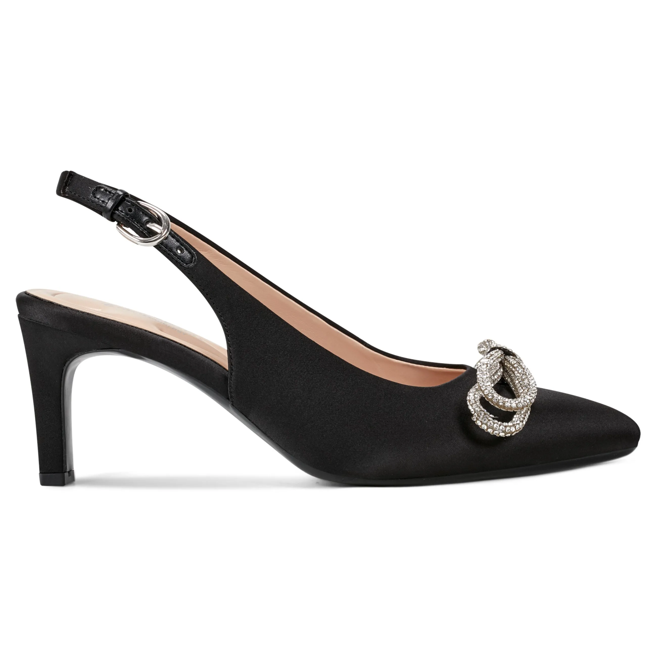 Discount Easy Spirit Roxanne Slingback Pumps Black