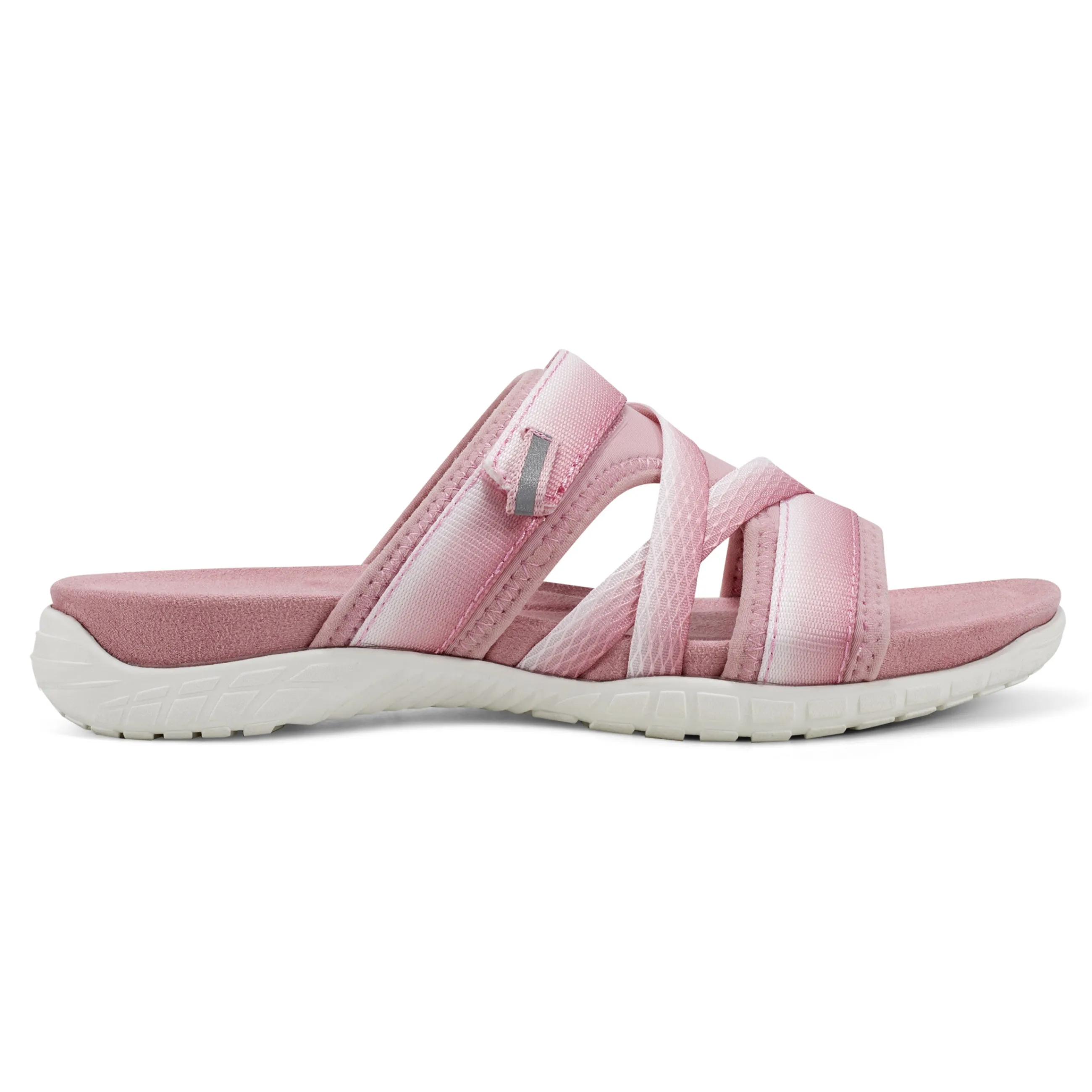 Store Easy Spirit Shells Flat Sandals PinkOmbre