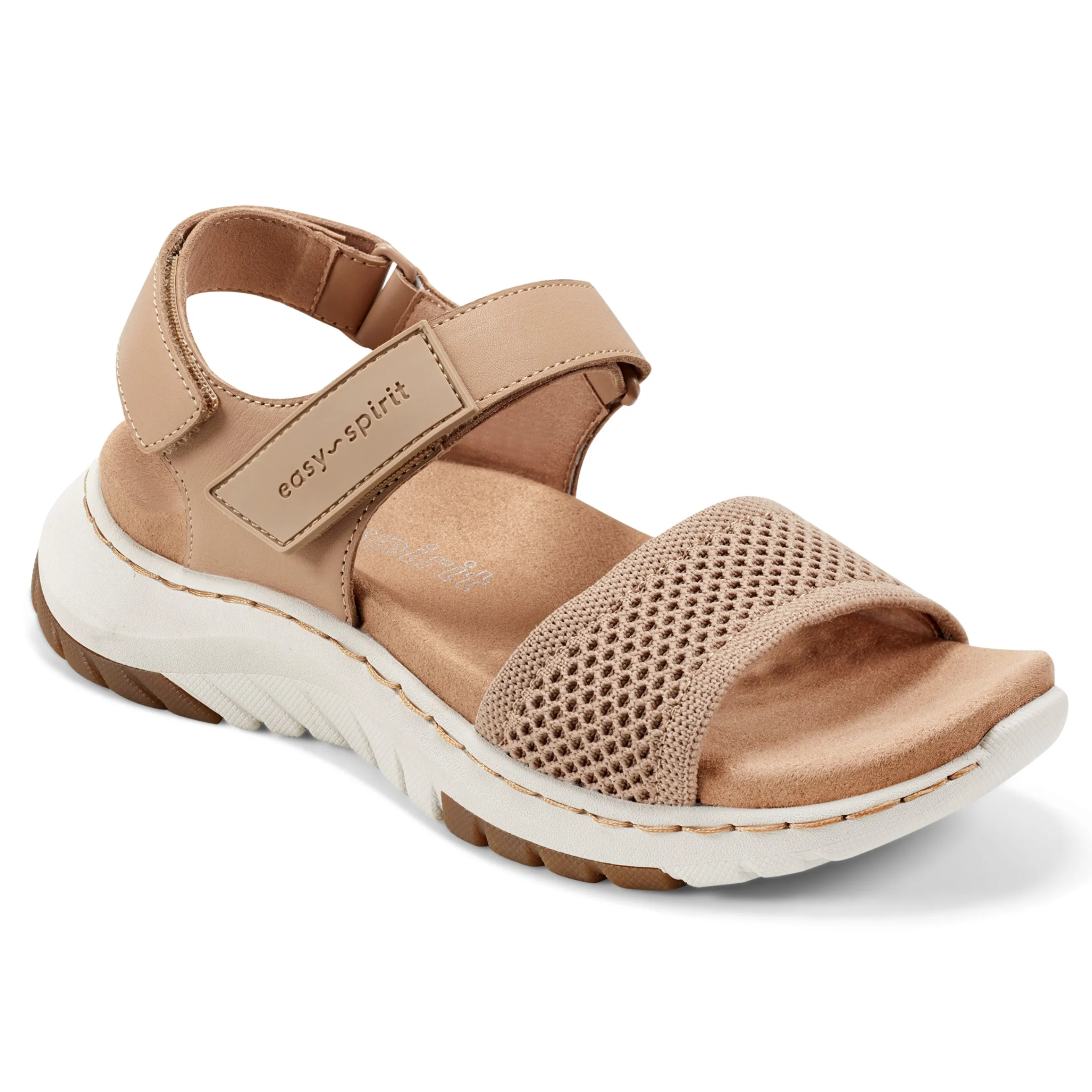 Store Easy Spirit Sway Casual Platform Sandals Natural