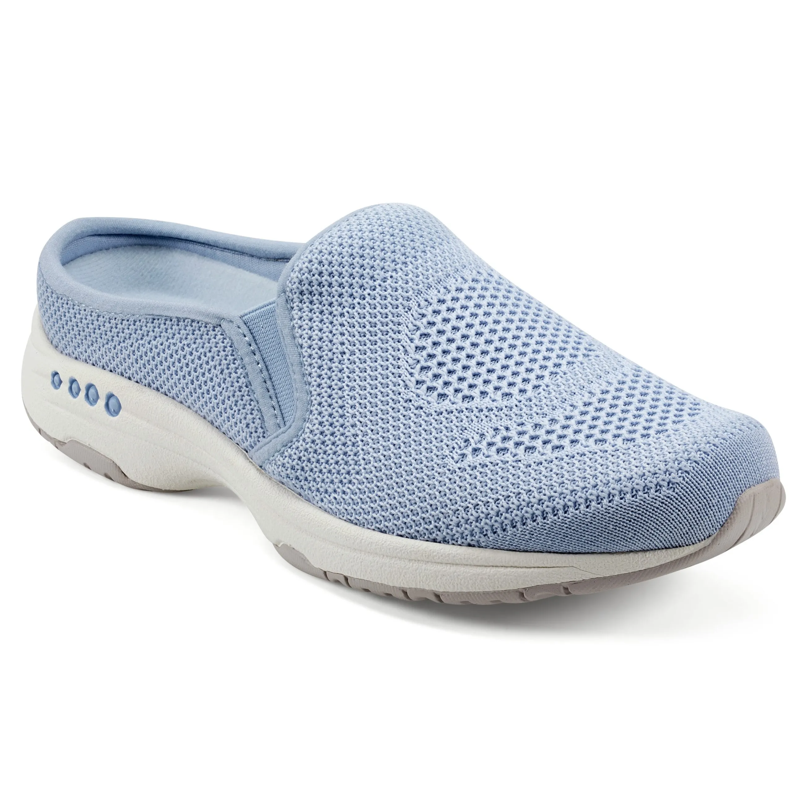 Shop Easy Spirit Takeknit Eco Clogs LightBlue