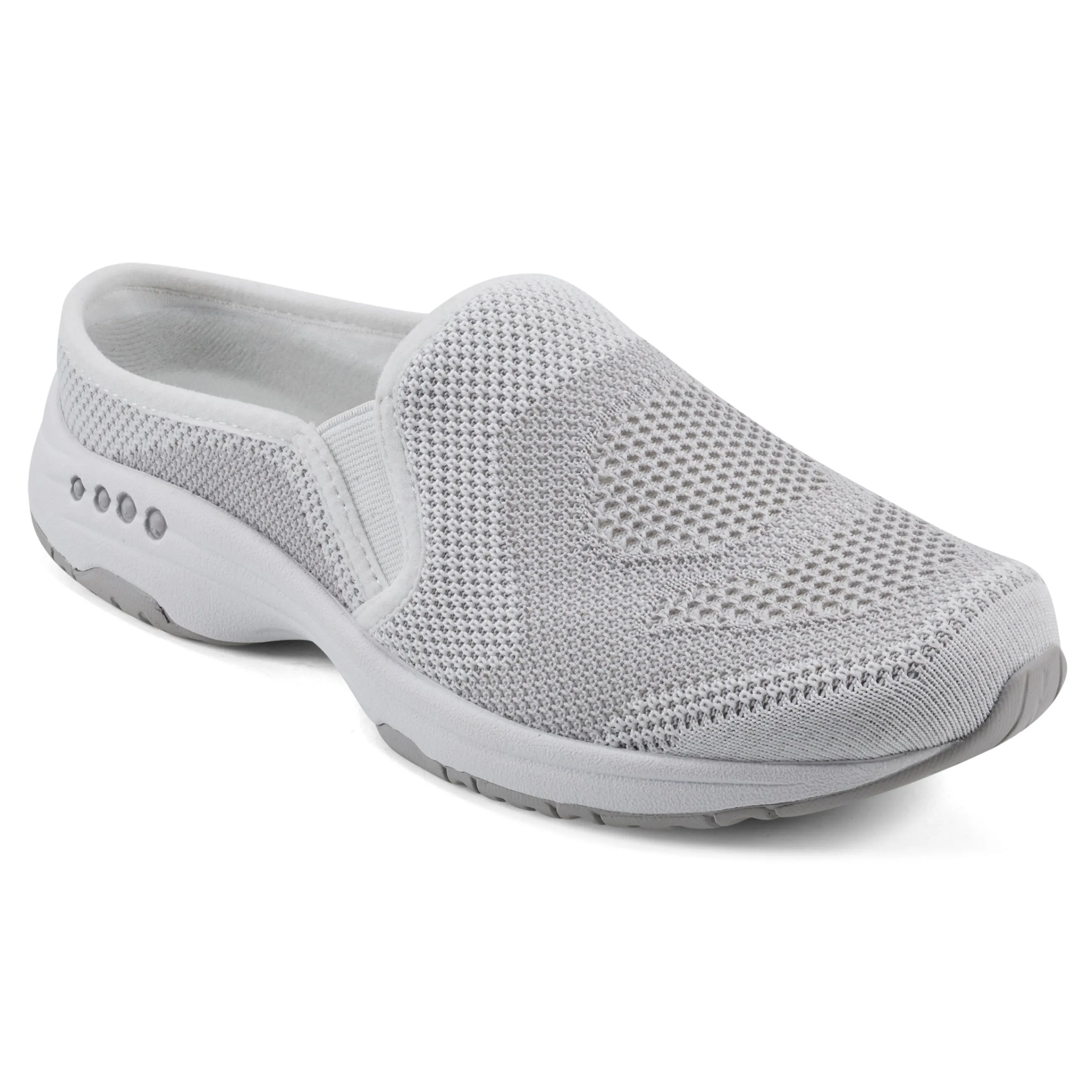 Shop Easy Spirit Takeknit Eco Clogs WhiteKnit