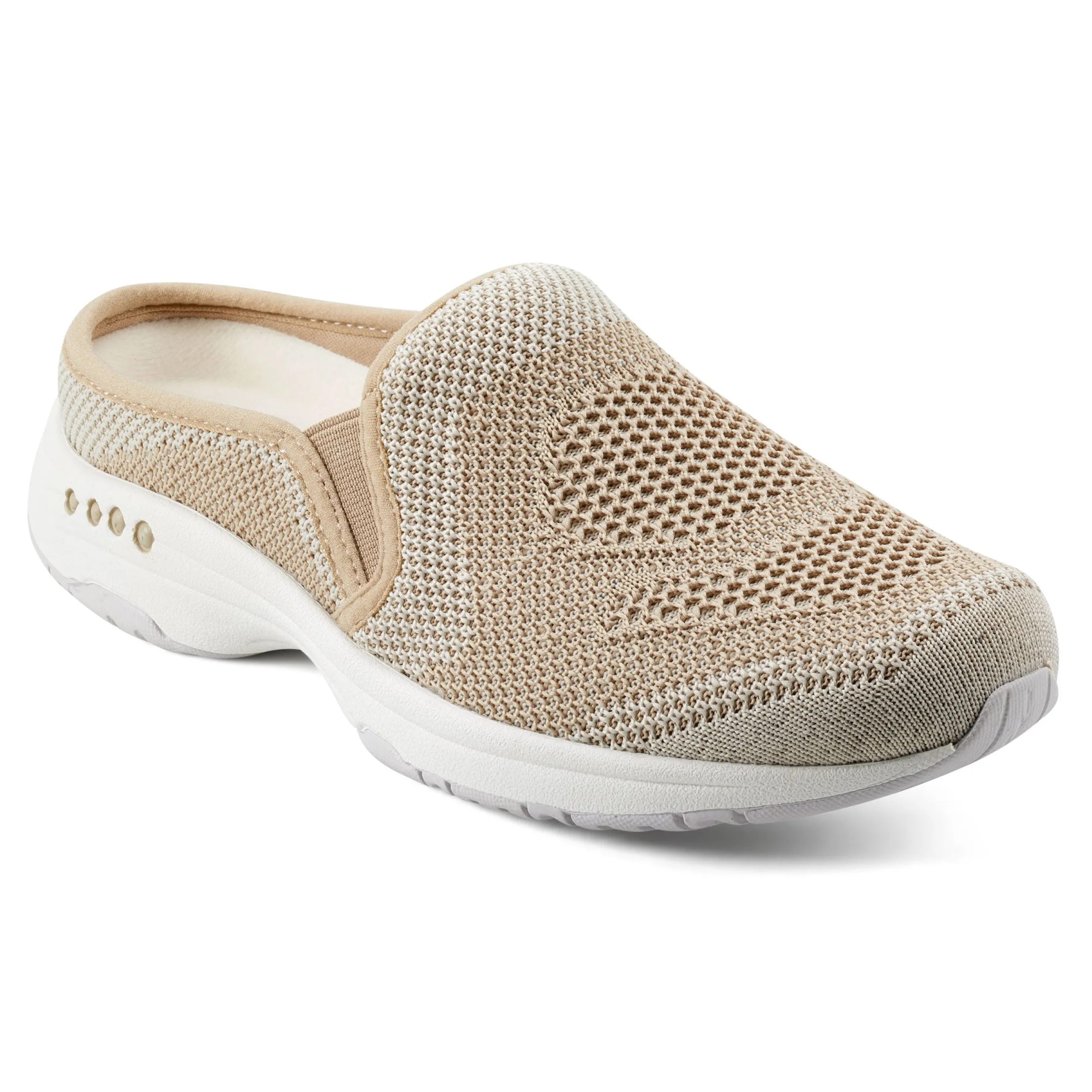 Cheap Easy Spirit Takeknit Eco Clogs TanRecycledKnit