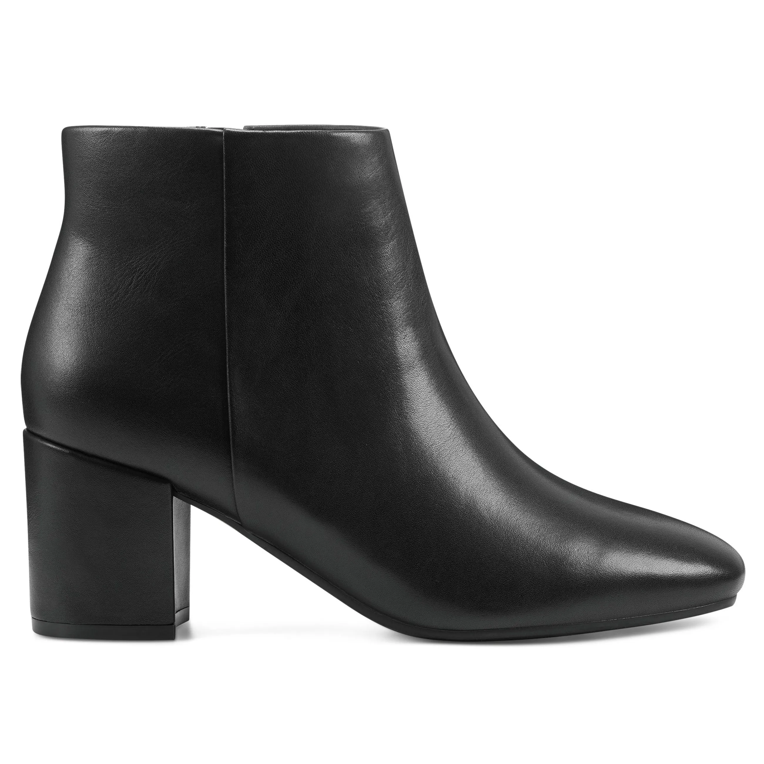 Best Sale Easy Spirit Tamara Heeled Booties BlackLeather