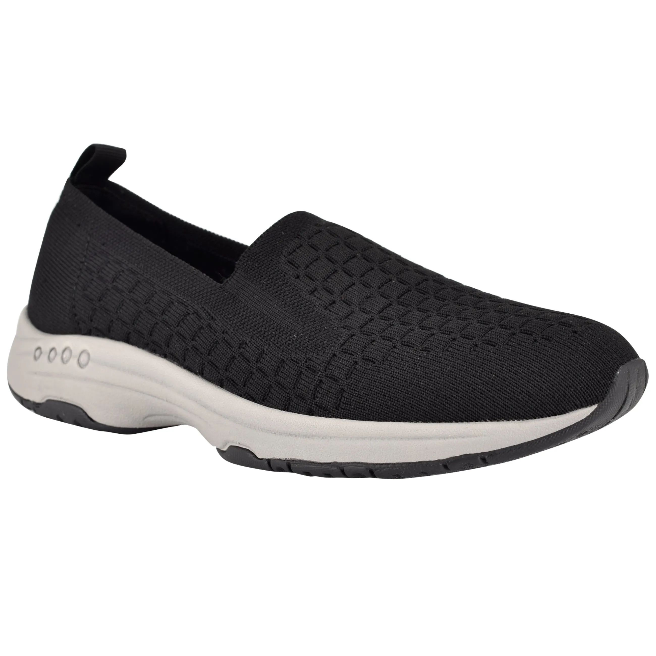 Store Easy Spirit Tech Eco Slip On Sneakers BlackRecycledKnit