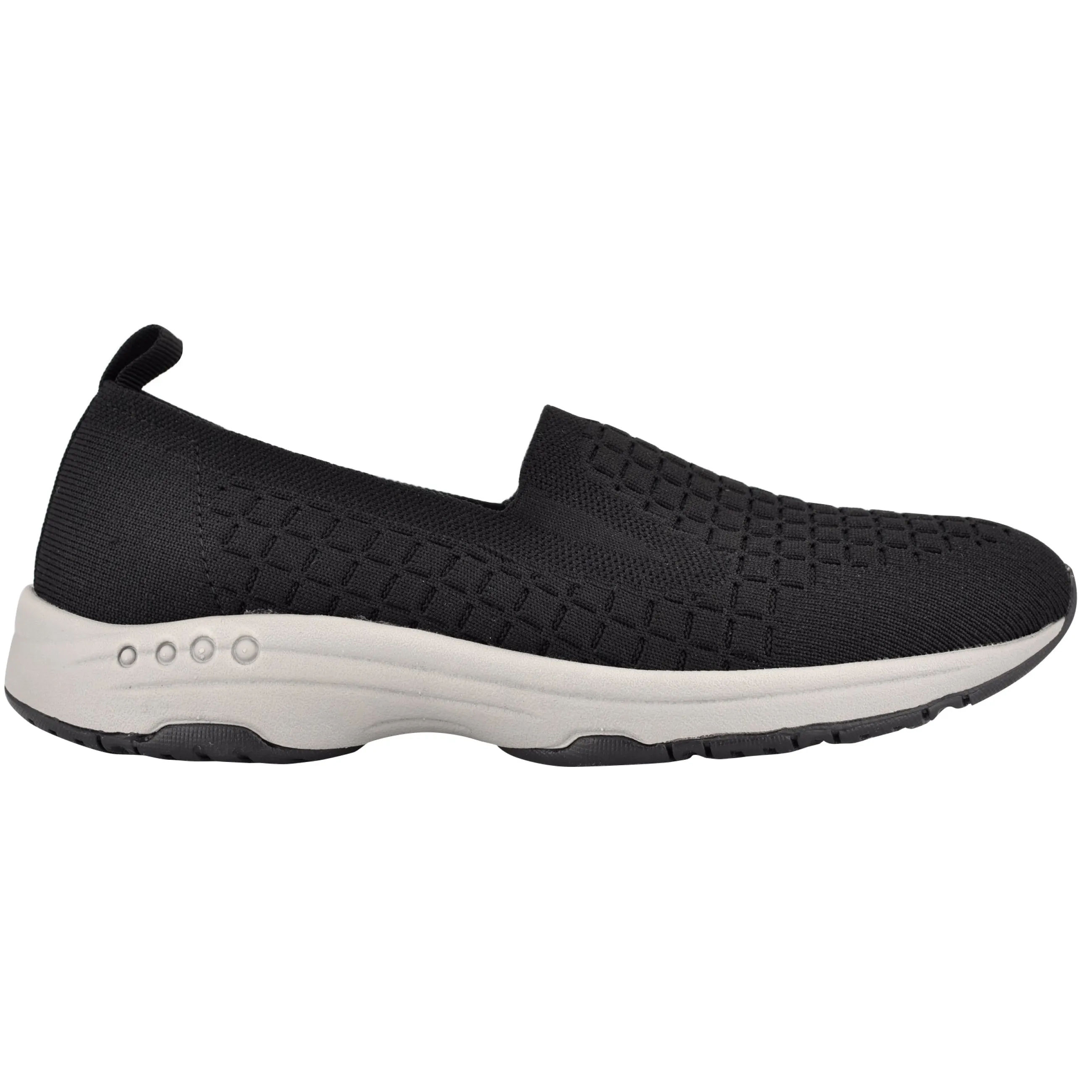 Store Easy Spirit Tech Eco Slip On Sneakers BlackRecycledKnit