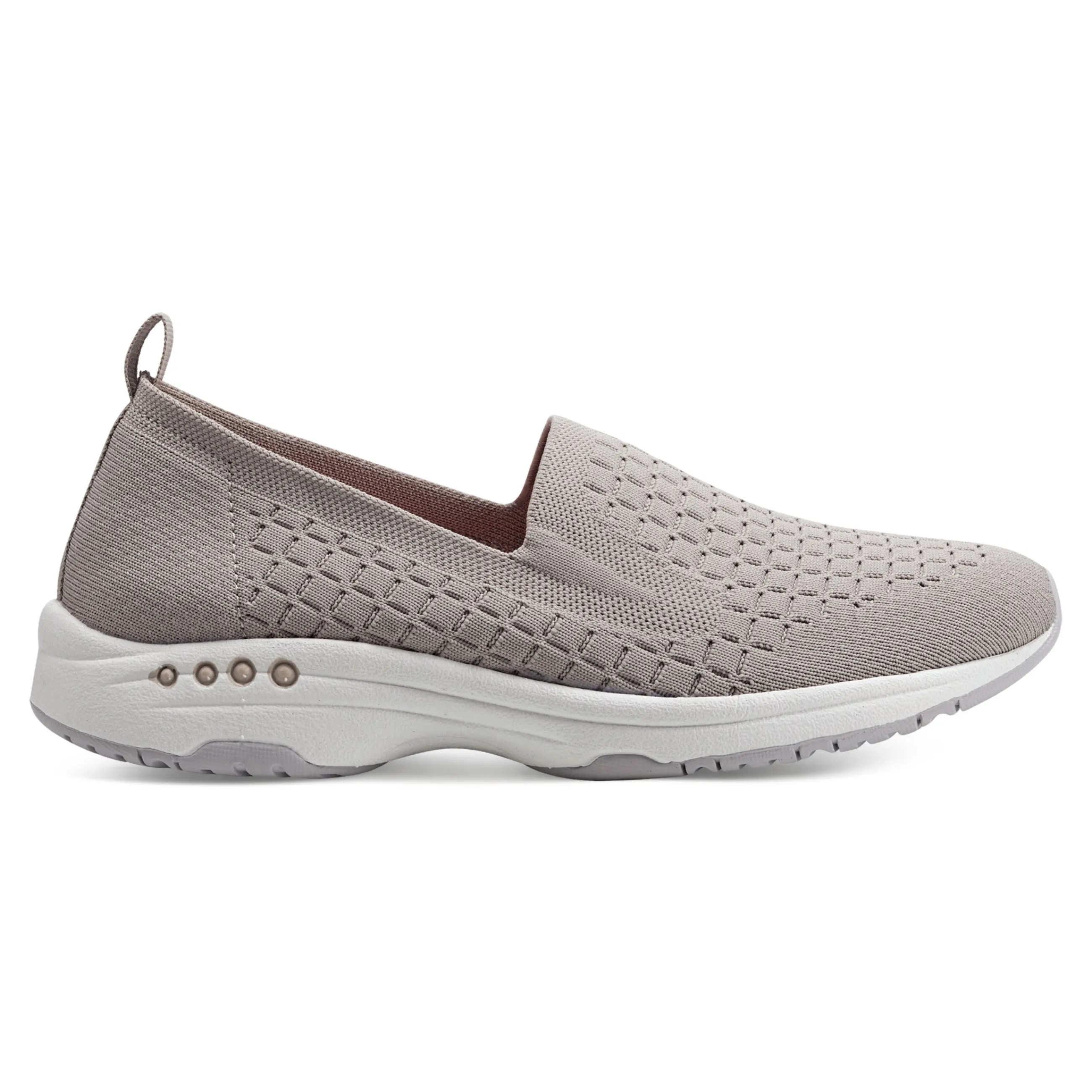 New Easy Spirit Tech Eco Slip On Sneakers Taupe