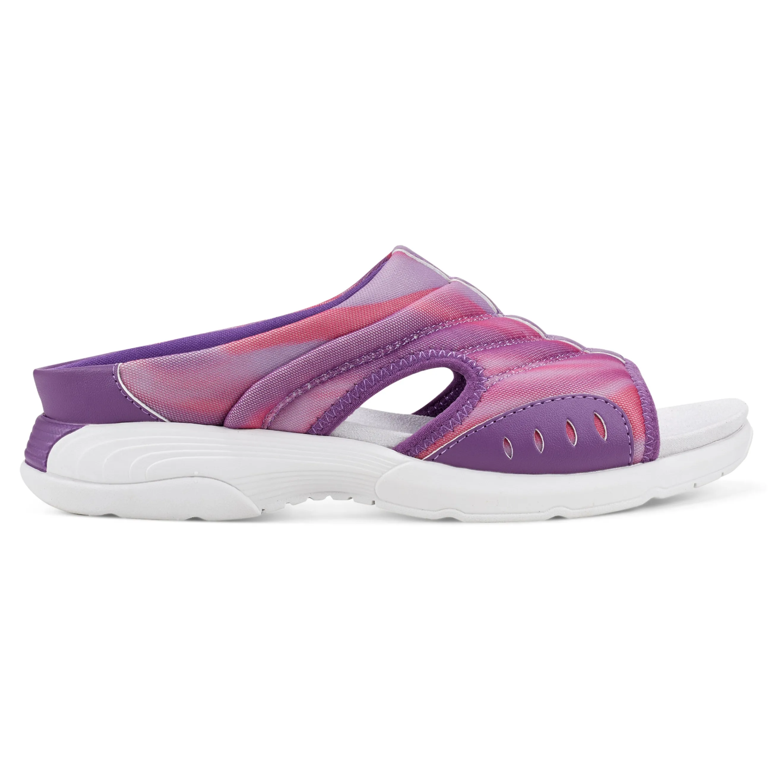 Online Easy Spirit Traciee Slip On Sandals PurpleTyeDye