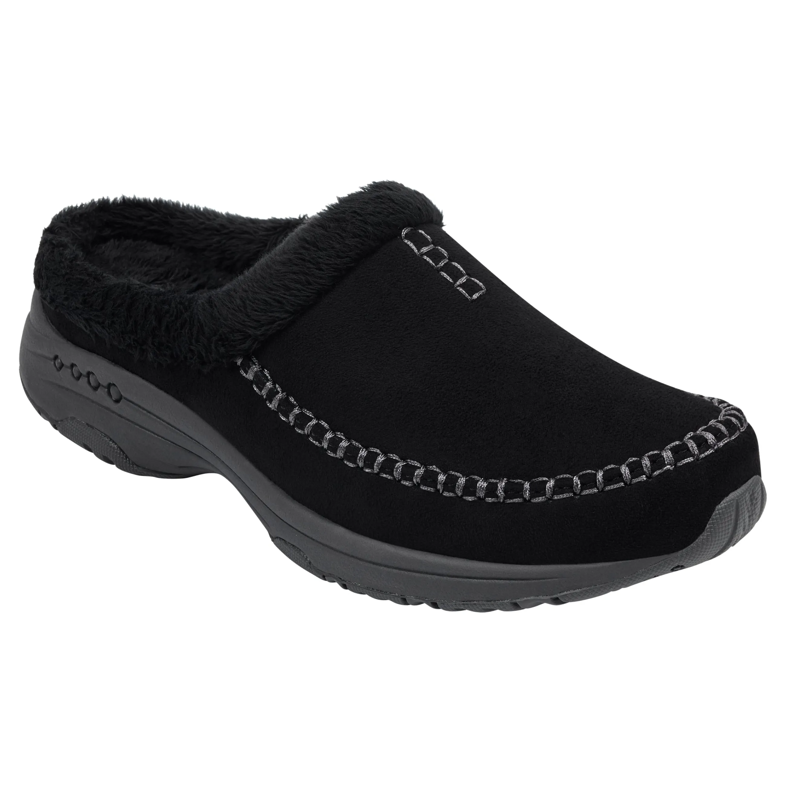 Online Easy Spirit Travelfurr Clogs BlackMulti