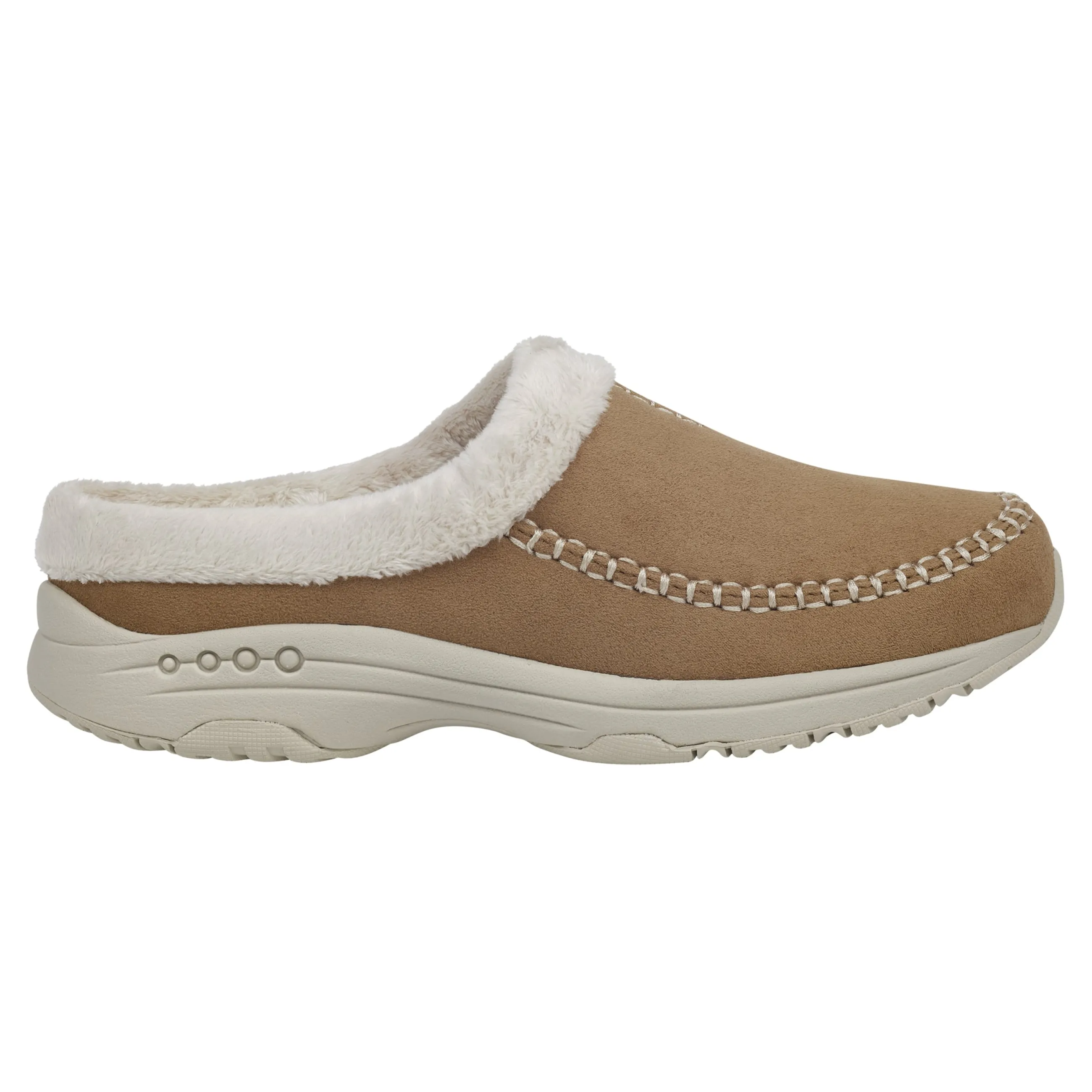 Discount Easy Spirit Travelfurr Clogs LightBrownMulti