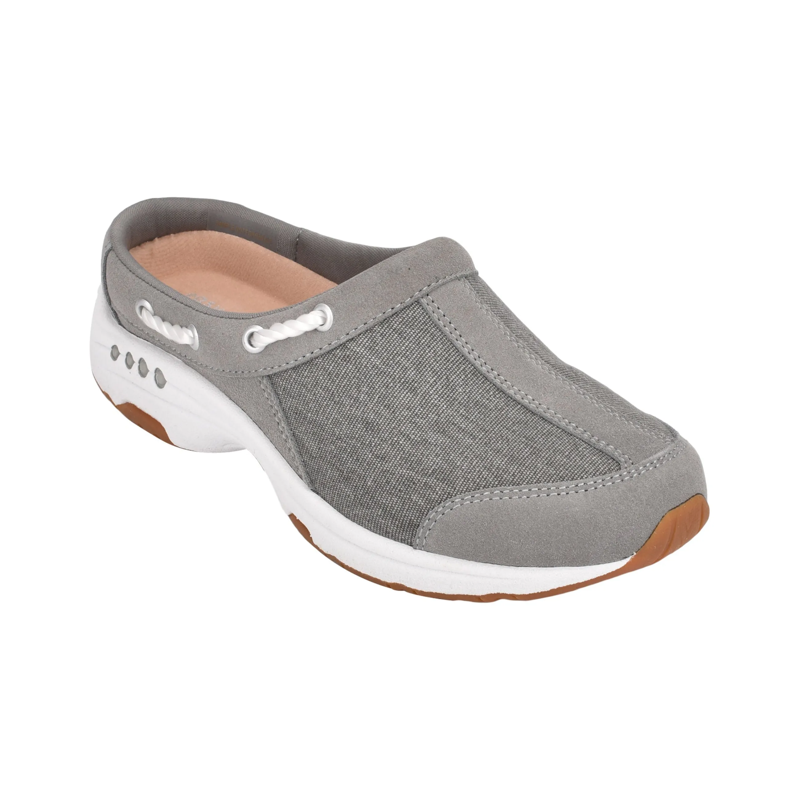 Sale Easy Spirit Travelport Clogs GreySuede