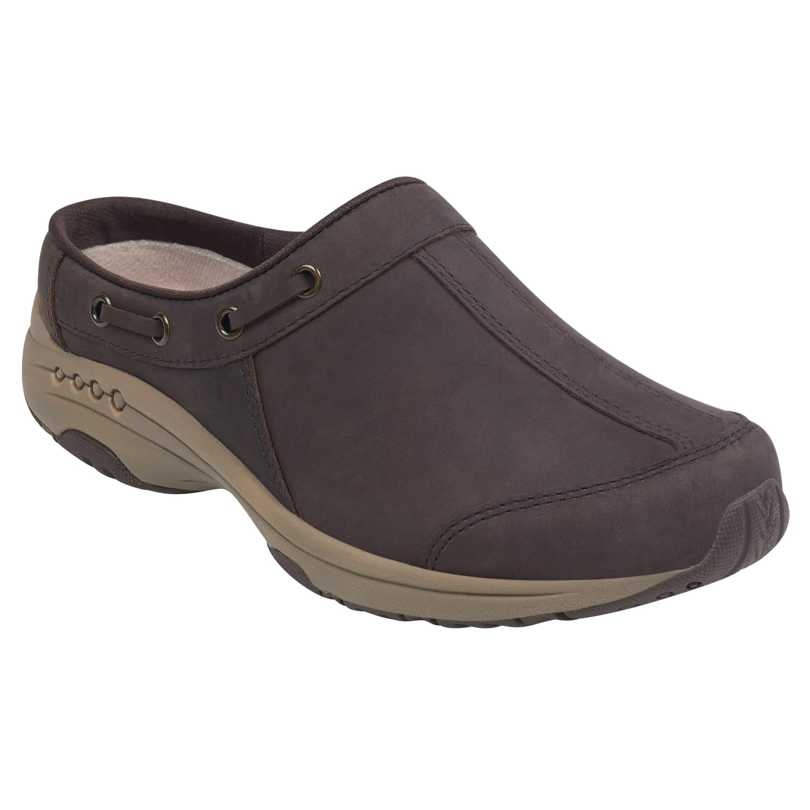 Cheap Easy Spirit Travelport Clogs ChocolateTorte