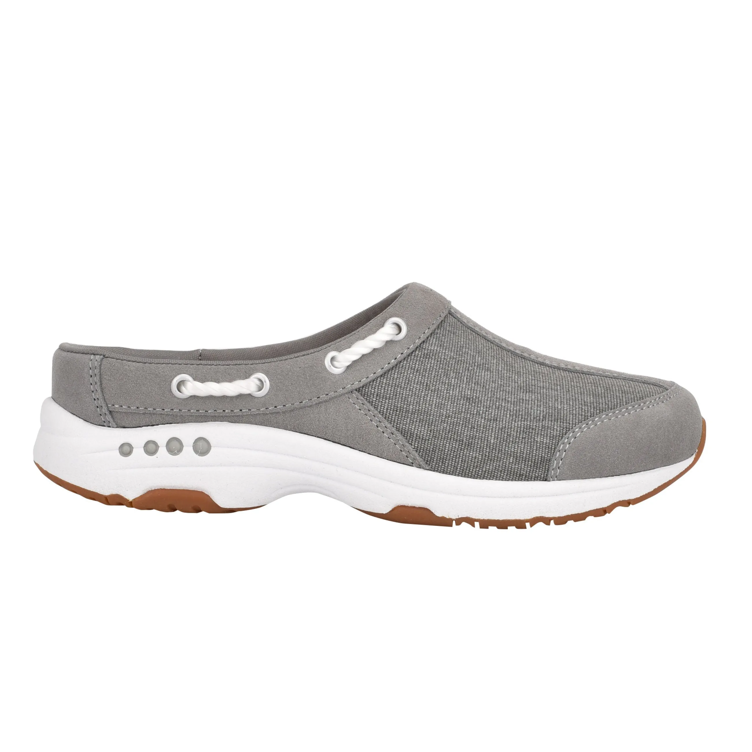 Sale Easy Spirit Travelport Clogs GreySuede